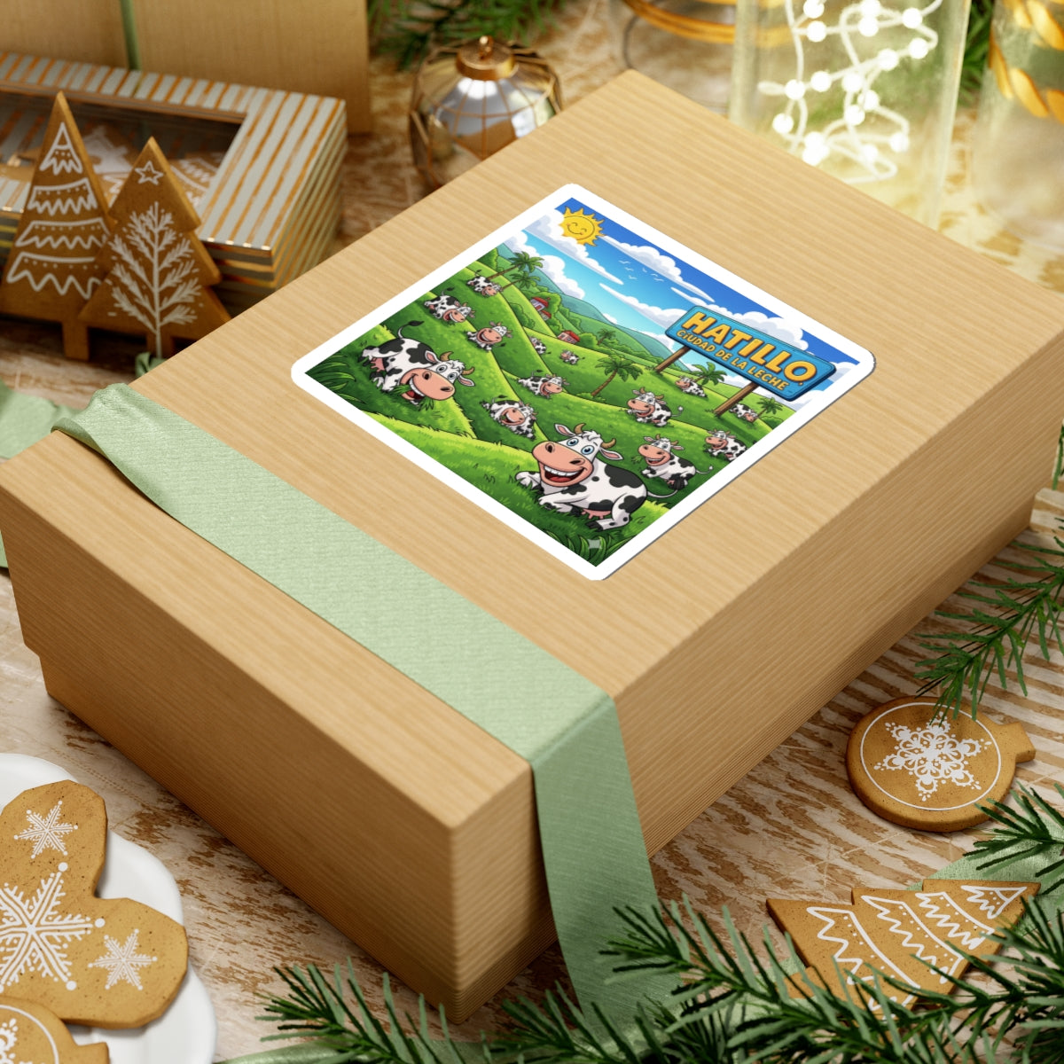 Hatillo Kiss-Cut Stickers