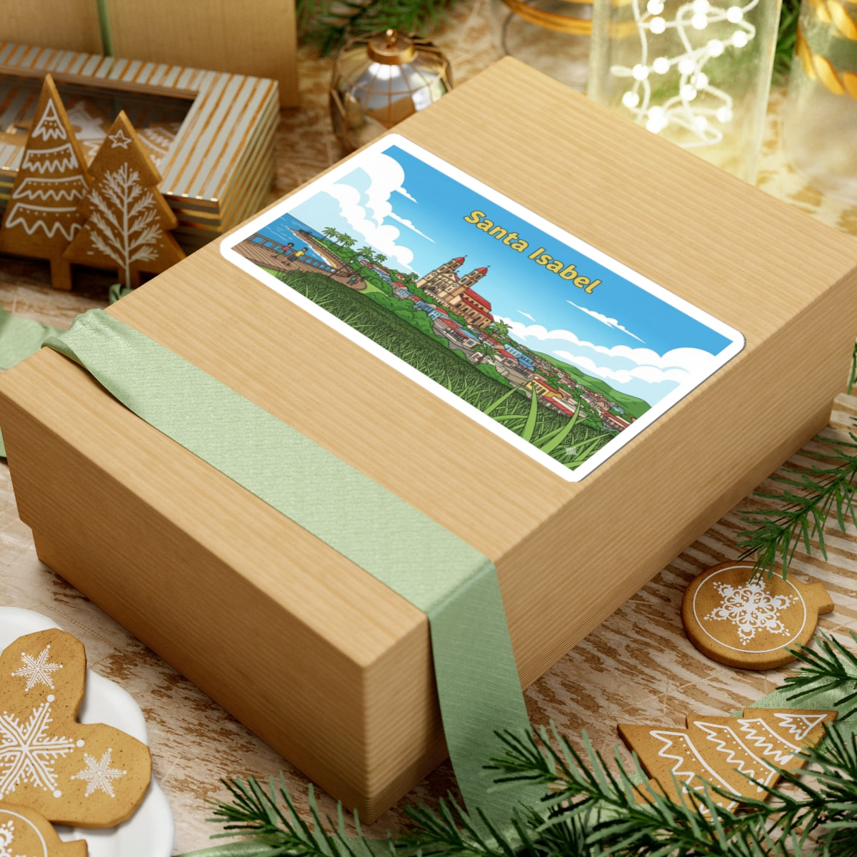 Santa Isabel Kiss-Cut Stickers