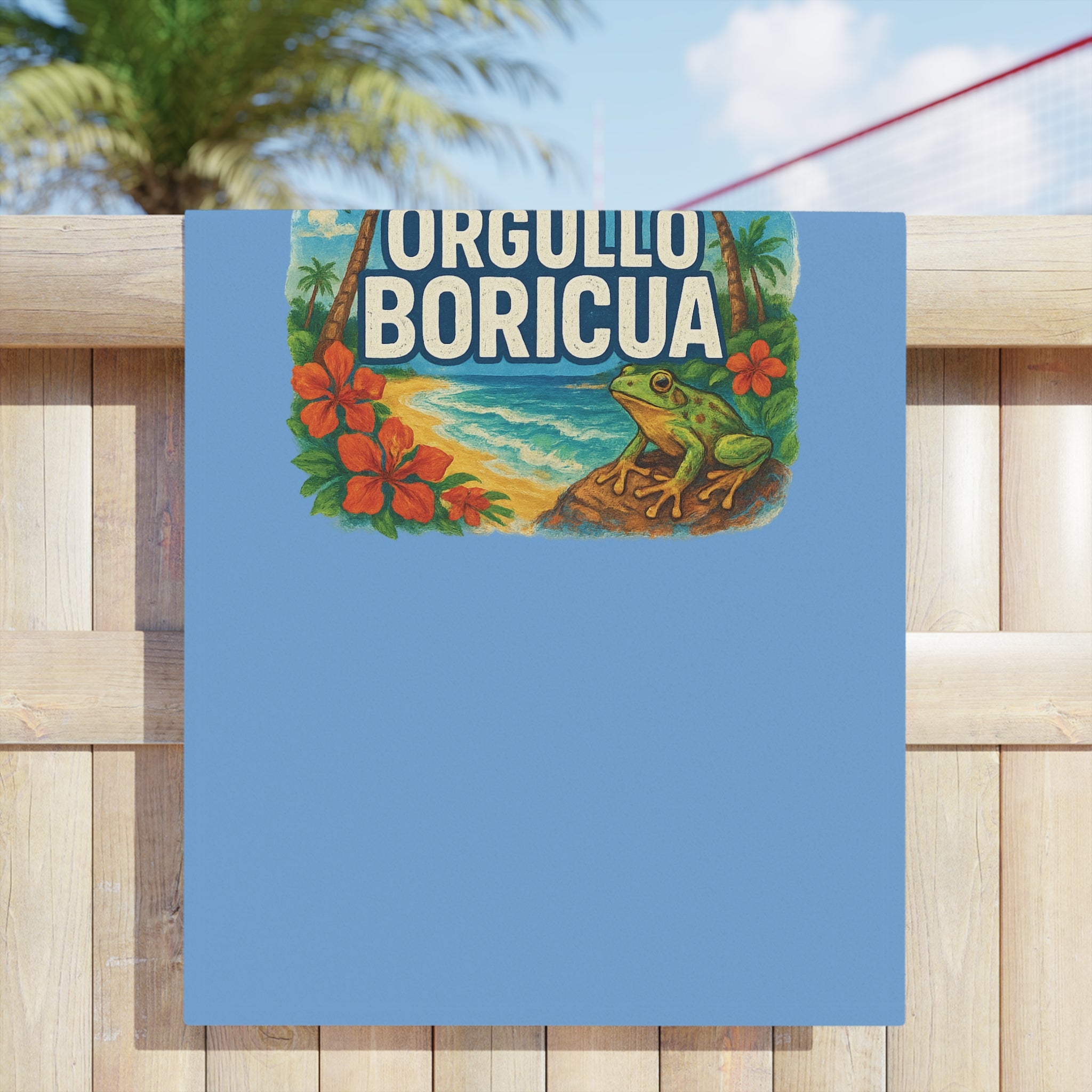 Proud Boricua Beach Towels, Tropical Pool Towels, Summer Vibes Terry Cloth, Puerto Rican Gifts, Beach Accessories