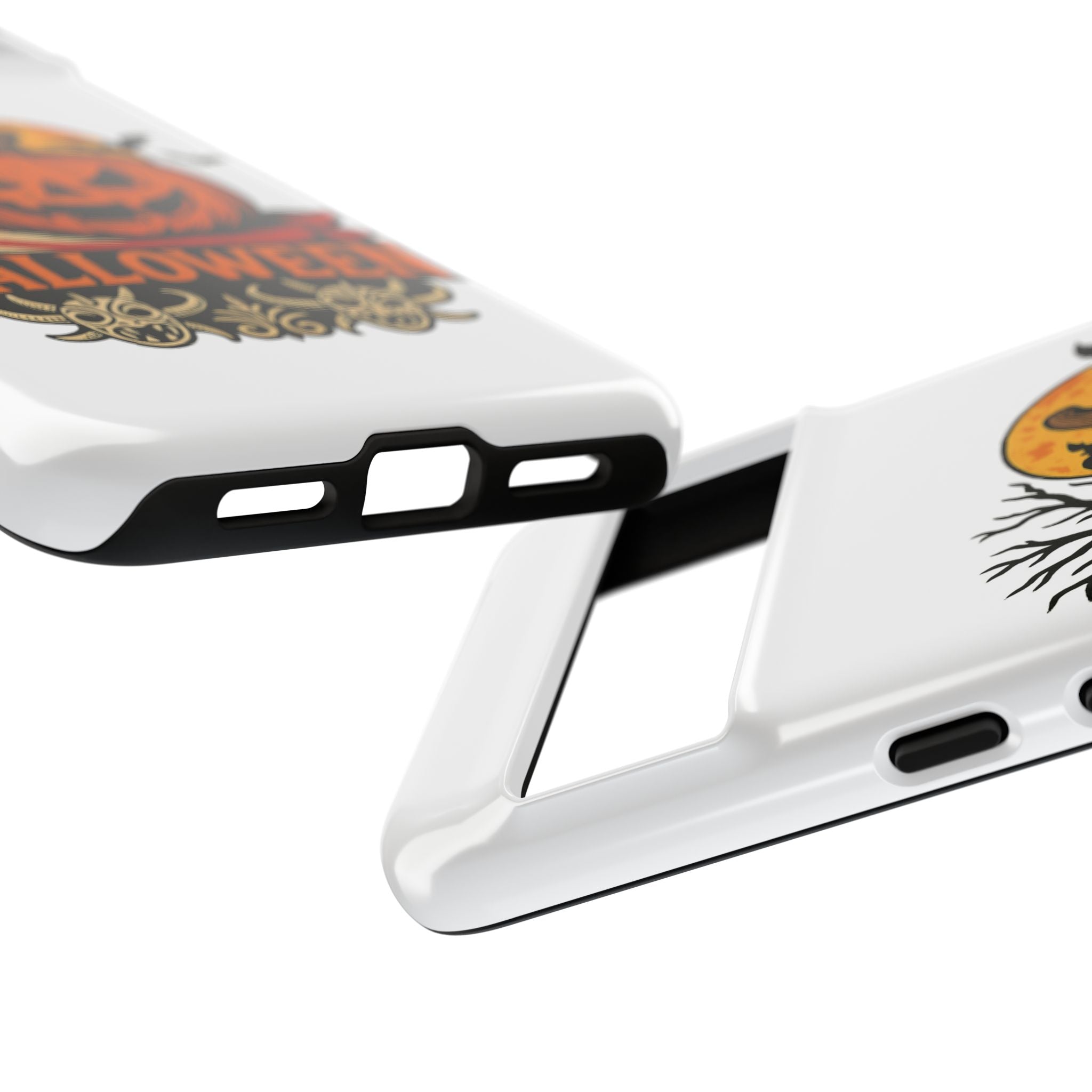 Halloween Phone Case, Tough Phone Case, Spooky Seasonal Cover, Fall Decor Accessory, Trick or Treat Gift, Halloween Celebration