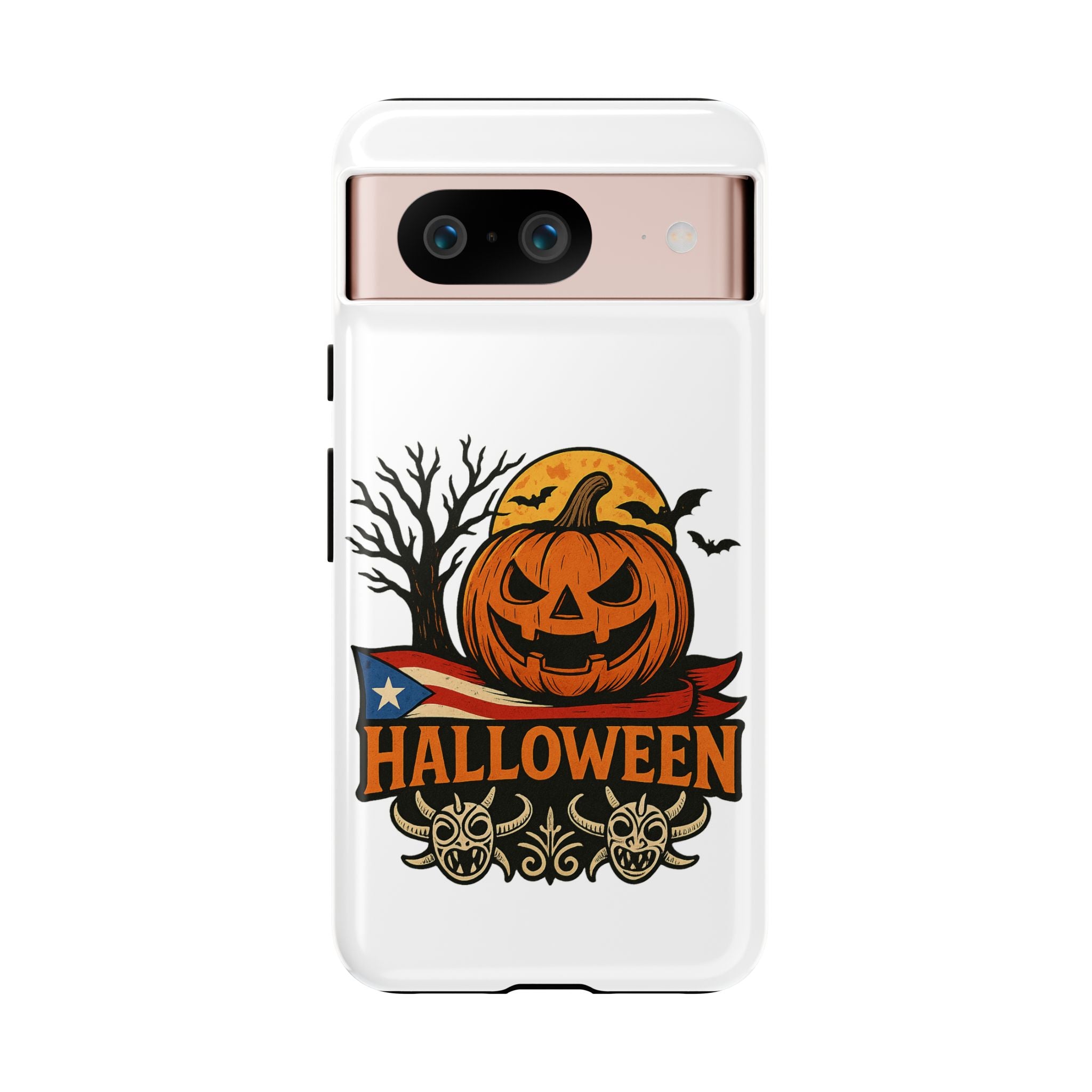 Halloween Phone Case, Tough Phone Case, Spooky Seasonal Cover, Fall Decor Accessory, Trick or Treat Gift, Halloween Celebration