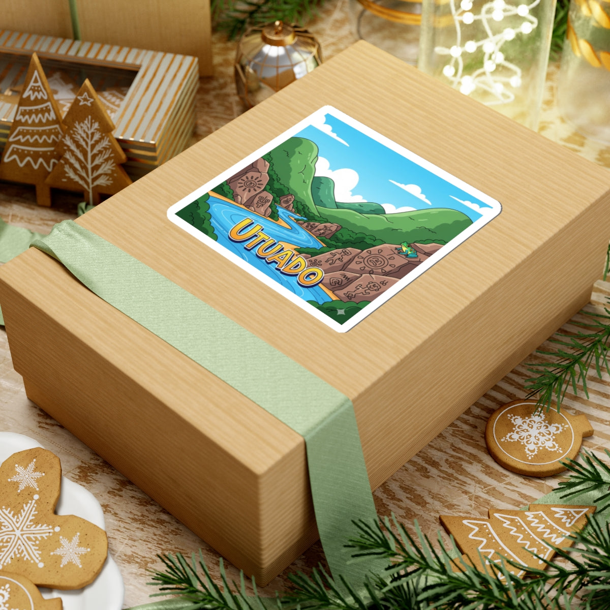 Utuado Kiss-Cut Stickers