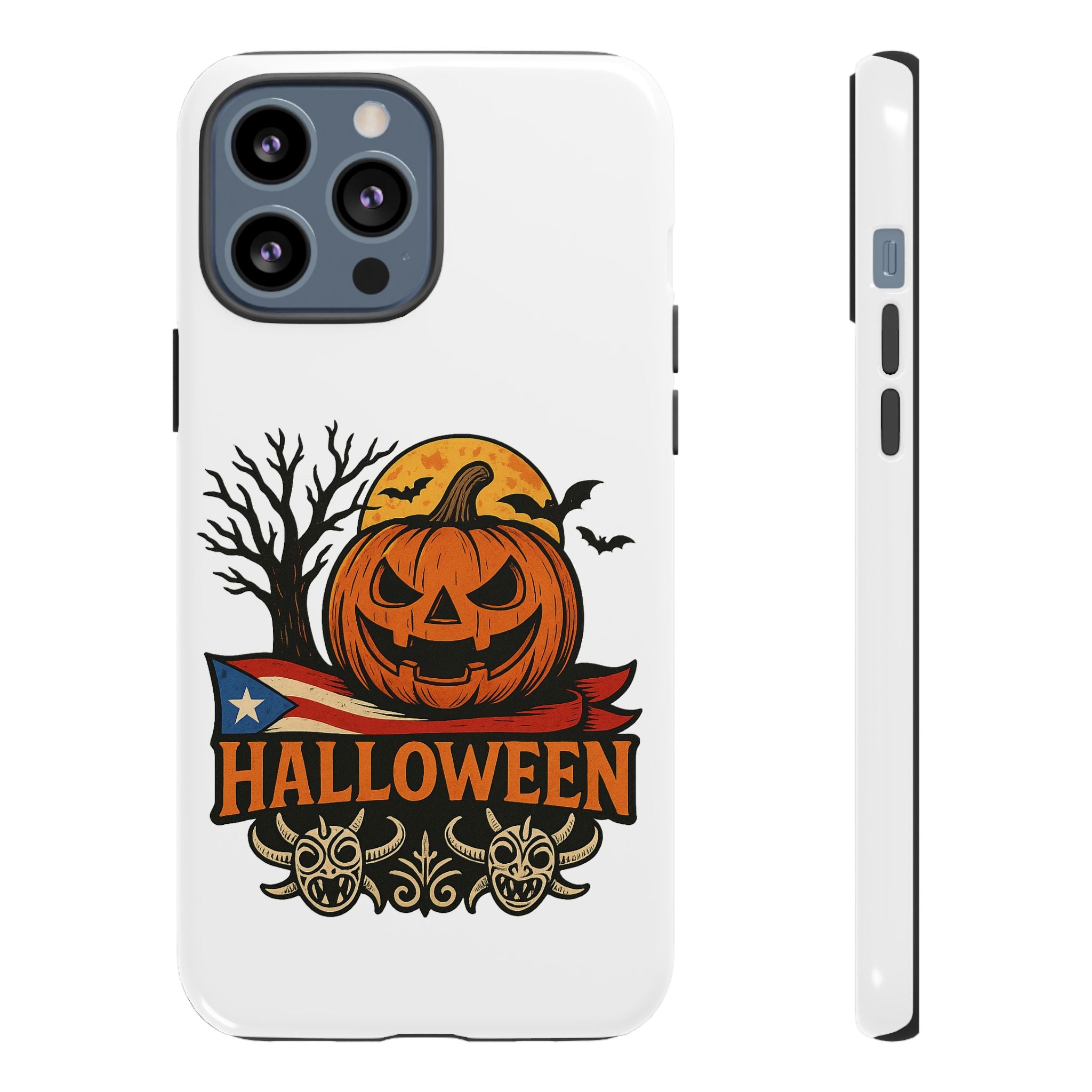 Halloween Phone Case, Tough Phone Case, Spooky Seasonal Cover, Fall Decor Accessory, Trick or Treat Gift, Halloween Celebration