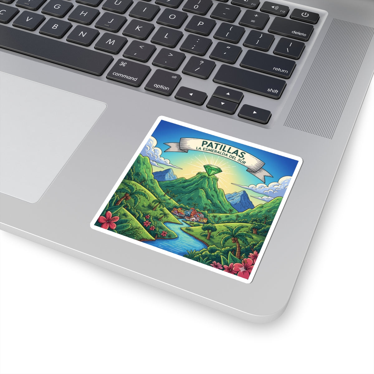 Patillas Kiss-Cut Stickers