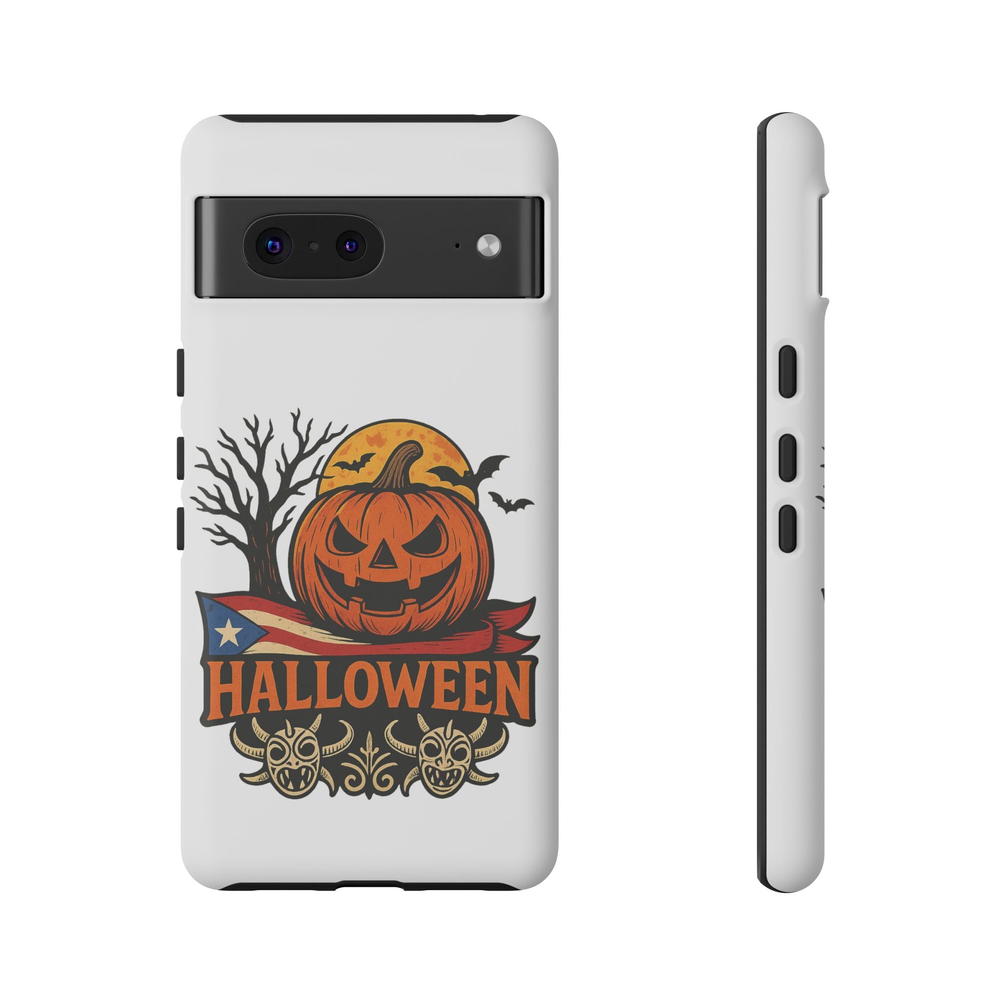Halloween Phone Case, Tough Phone Case, Spooky Seasonal Cover, Fall Decor Accessory, Trick or Treat Gift, Halloween Celebration