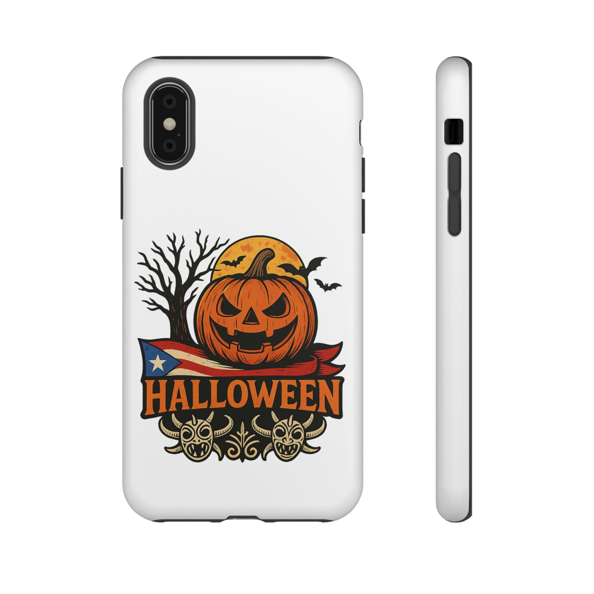 Halloween Phone Case, Tough Phone Case, Spooky Seasonal Cover, Fall Decor Accessory, Trick or Treat Gift, Halloween Celebration
