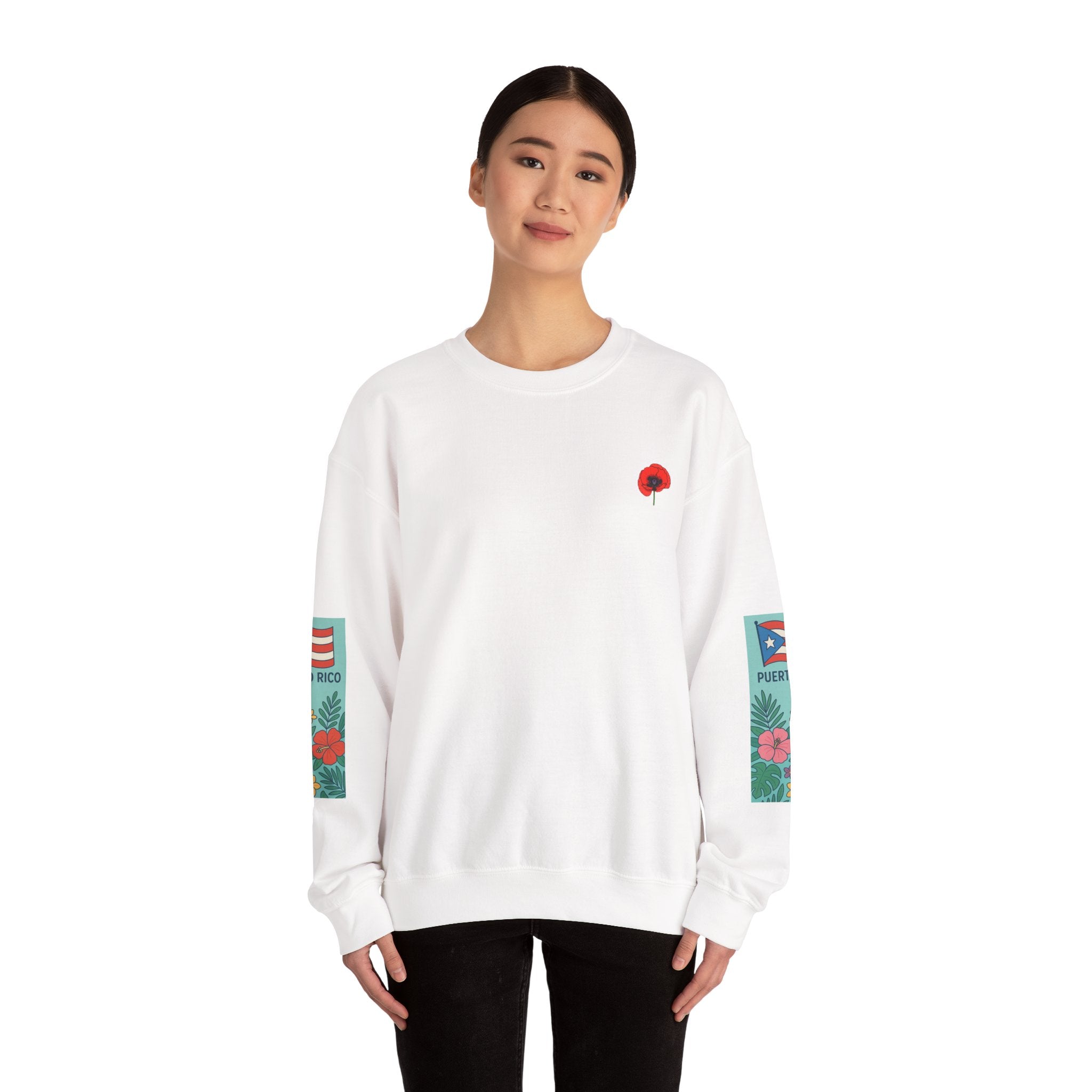 Puerto Rican Heritage Crewneck Sweatshirt