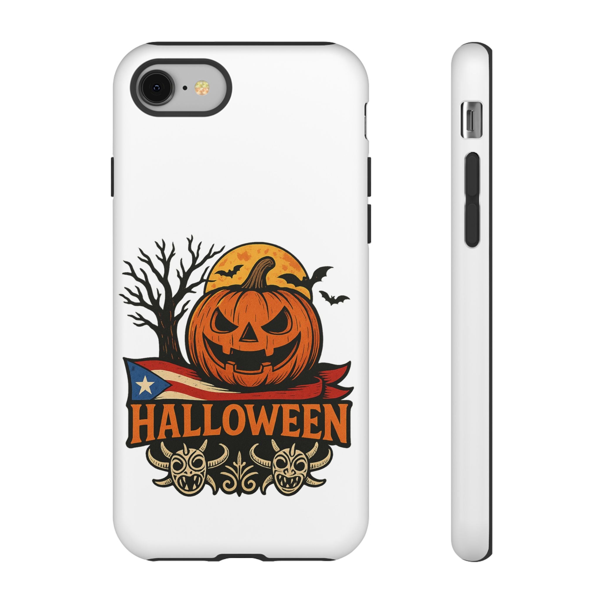 Halloween Phone Case, Tough Phone Case, Spooky Seasonal Cover, Fall Decor Accessory, Trick or Treat Gift, Halloween Celebration