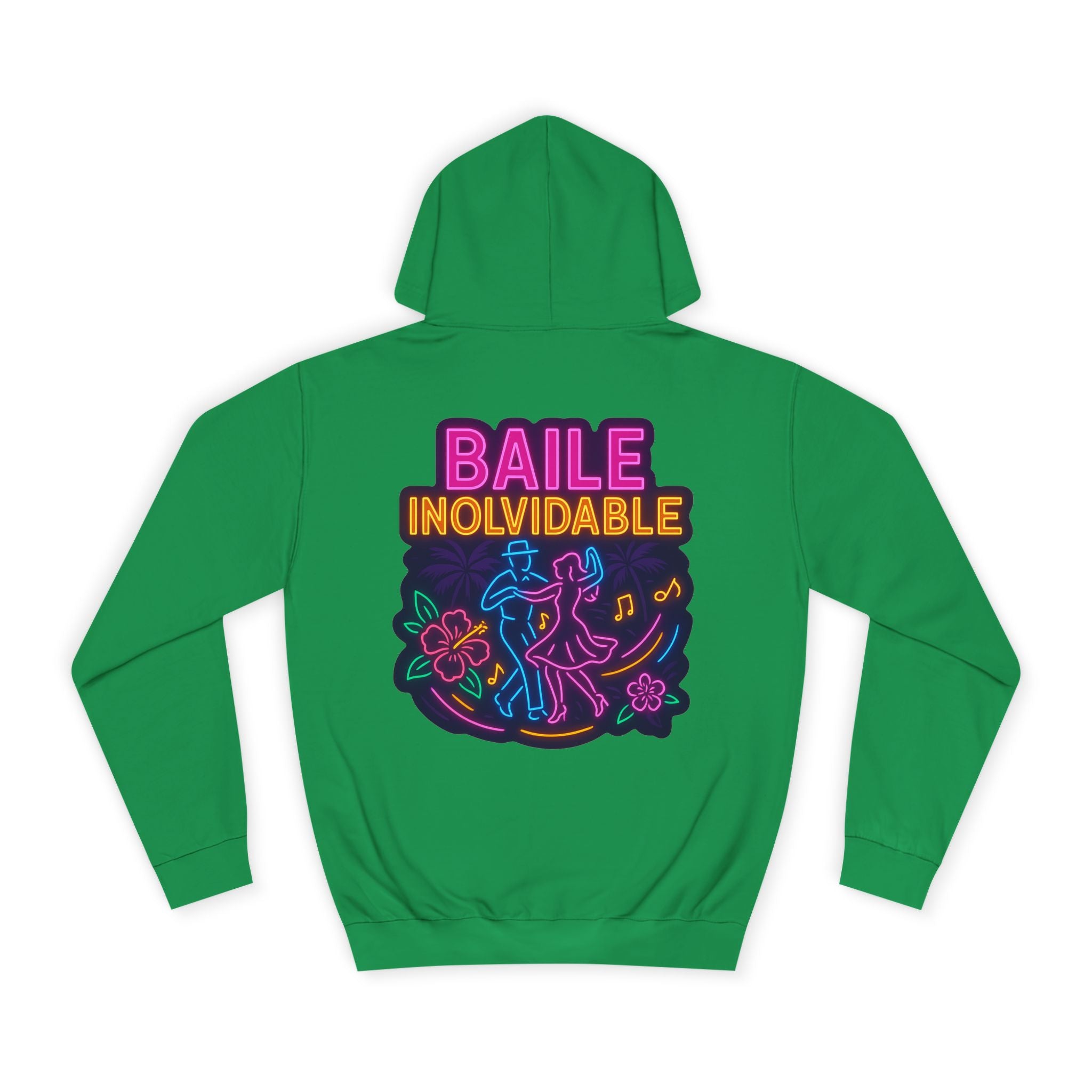 Vibrant Dance Hoodie - Unisex College Sweatshirt, Cozy Casual Wear, Perfect Gift for Dance Lovers, College Apparel, Baile Inolvidable