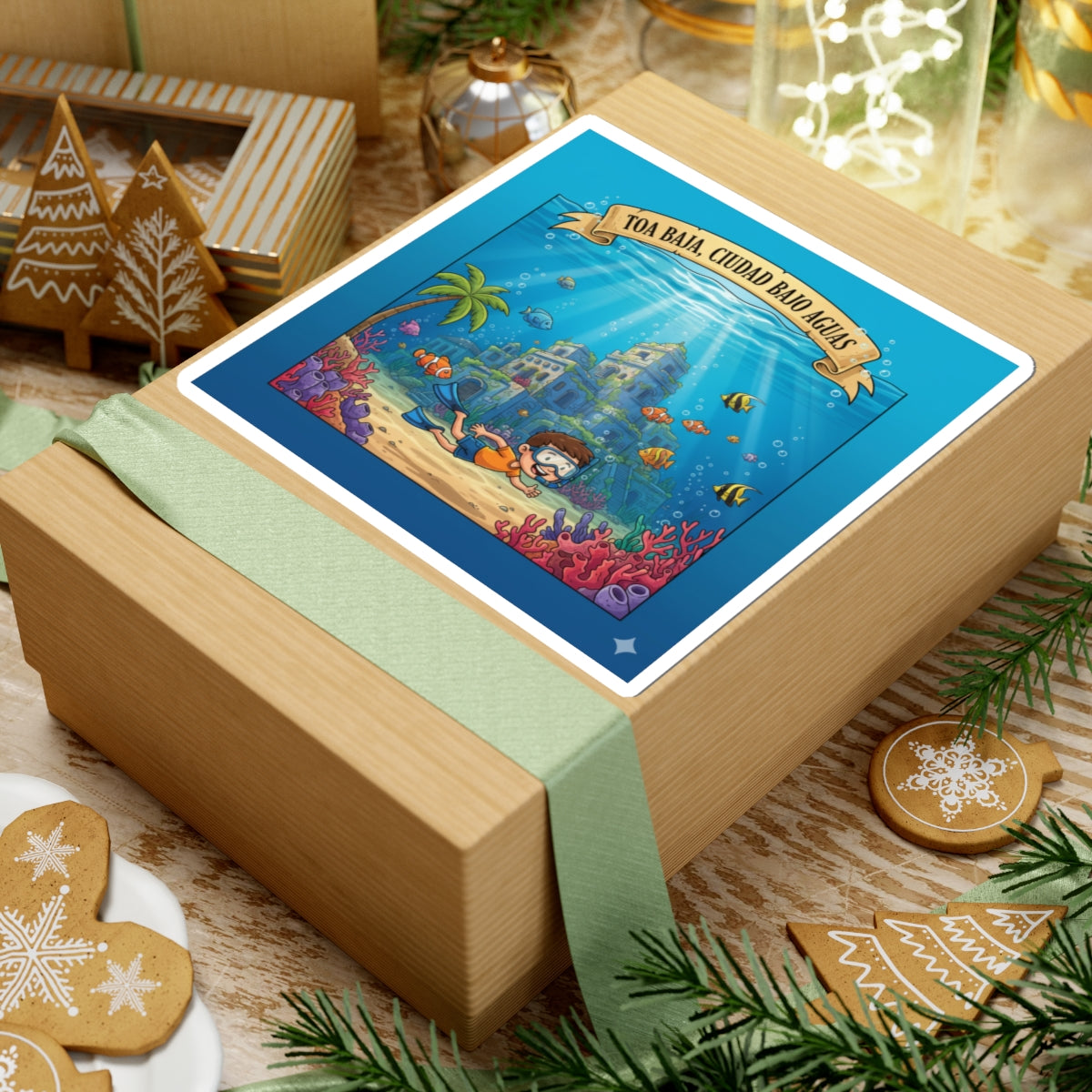 Toa Baja Kiss-Cut Stickers