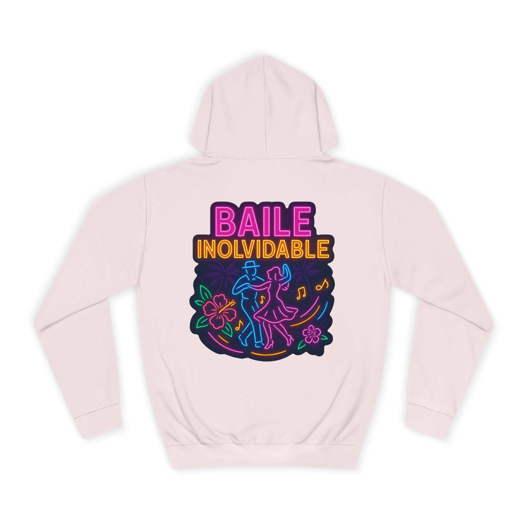 Vibrant Dance Hoodie - Unisex College Sweatshirt, Cozy Casual Wear, Perfect Gift for Dance Lovers, College Apparel, Baile Inolvidable