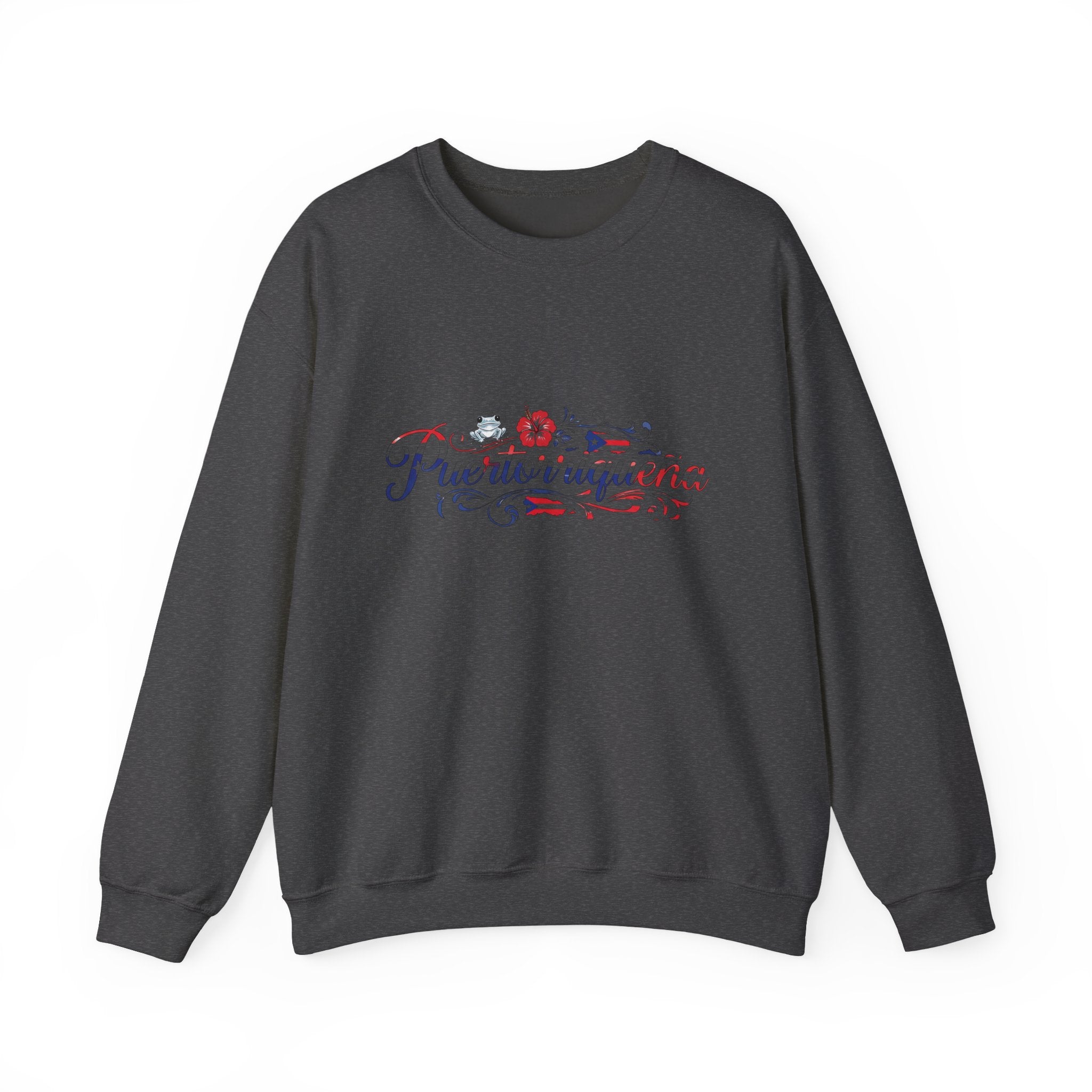 Floral ‘Muerto’ Unisex Crewneck Sweatshirt, Cozy Gift, Casual Wear, Layering Essential, Trendy Streetwear