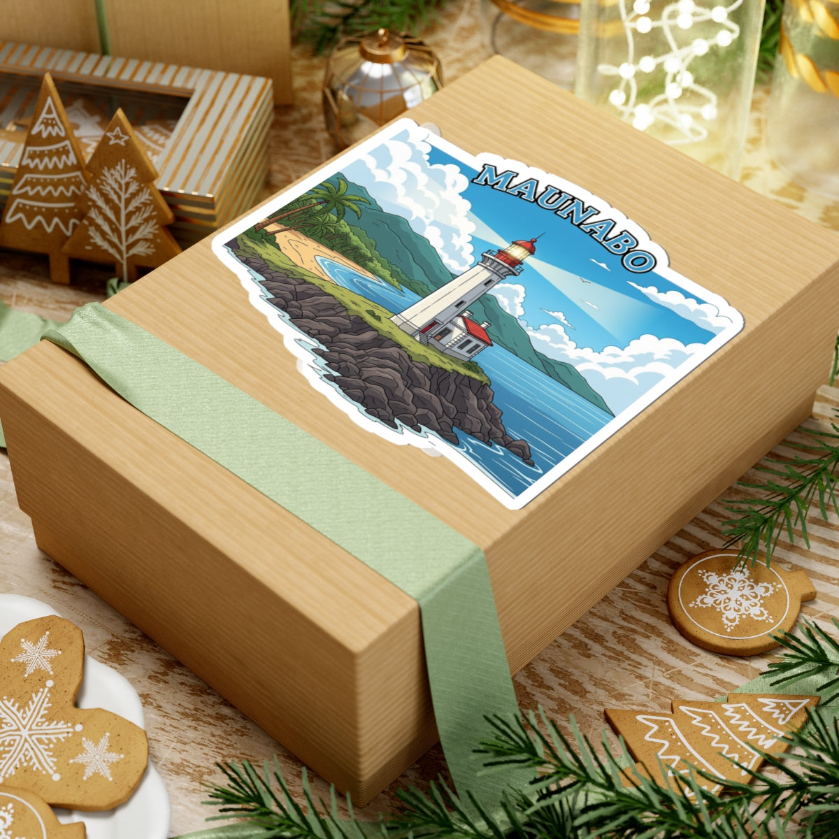 Maunabo Kiss-Cut Stickers