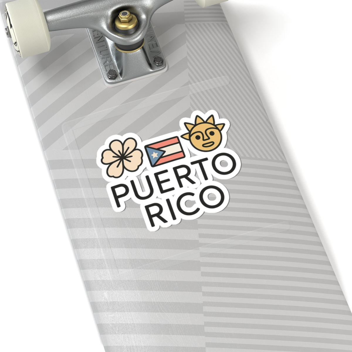 Puerto Rico Kiss-Cut Stickers