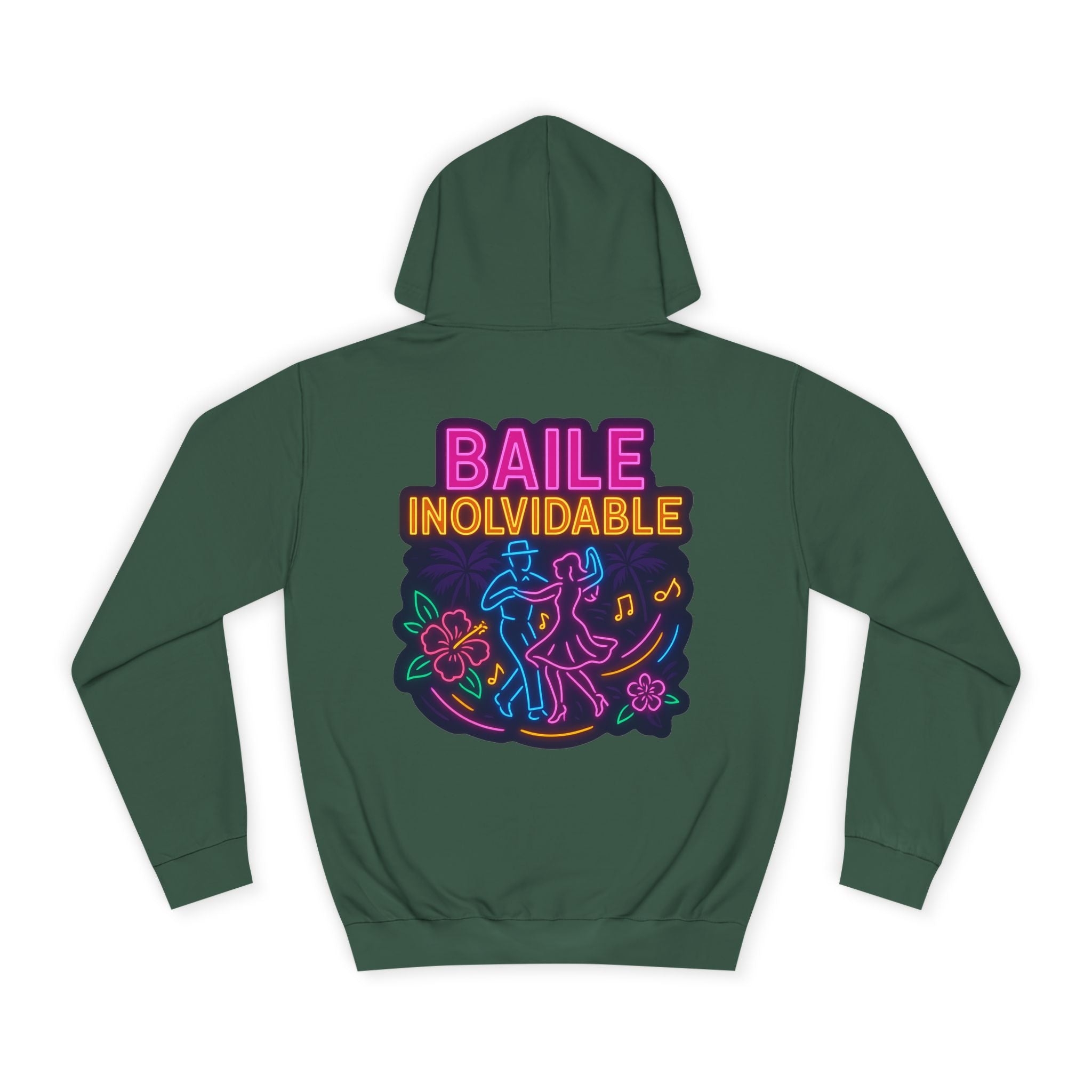 Vibrant Dance Hoodie - Unisex College Sweatshirt, Cozy Casual Wear, Perfect Gift for Dance Lovers, College Apparel, Baile Inolvidable