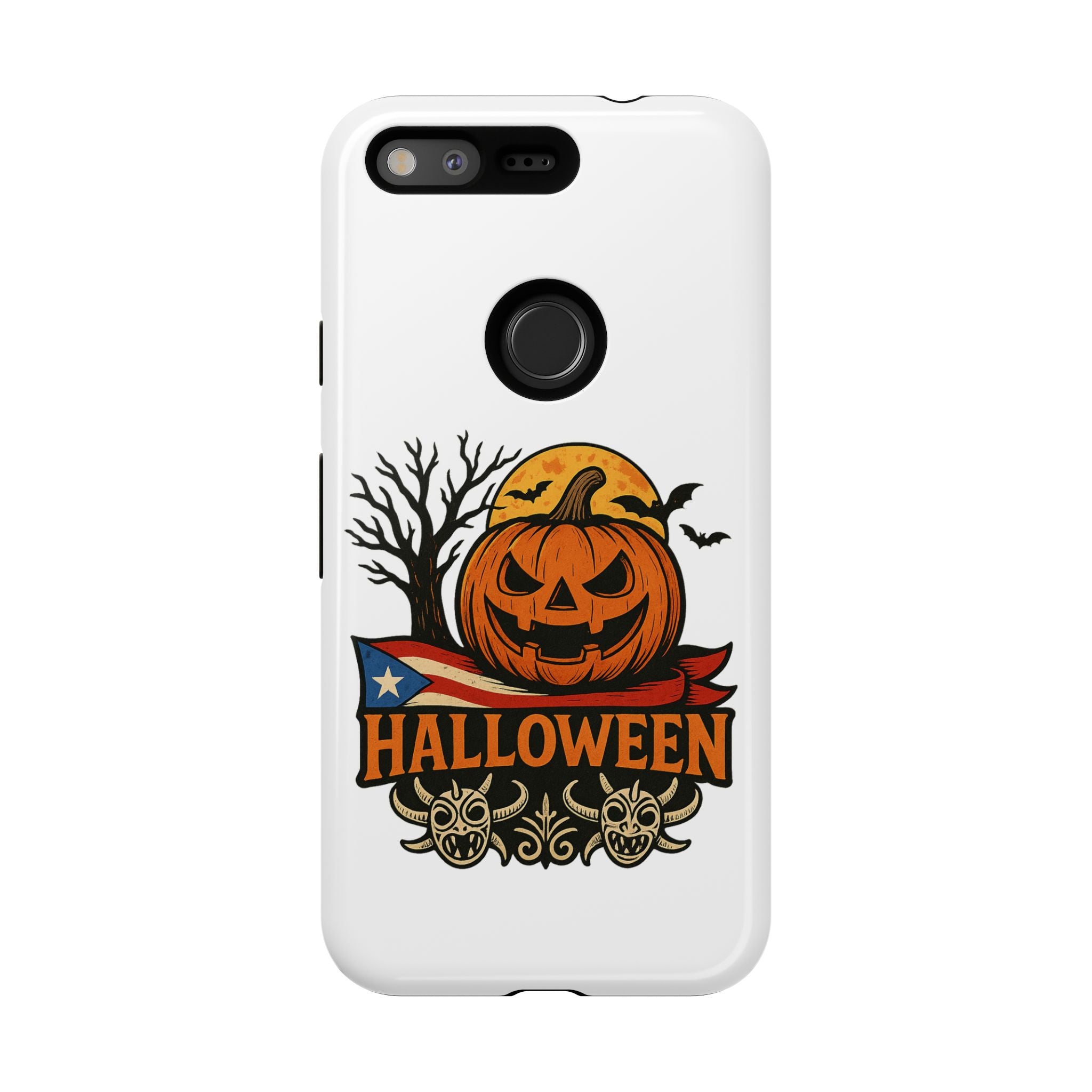Halloween Phone Case, Tough Phone Case, Spooky Seasonal Cover, Fall Decor Accessory, Trick or Treat Gift, Halloween Celebration