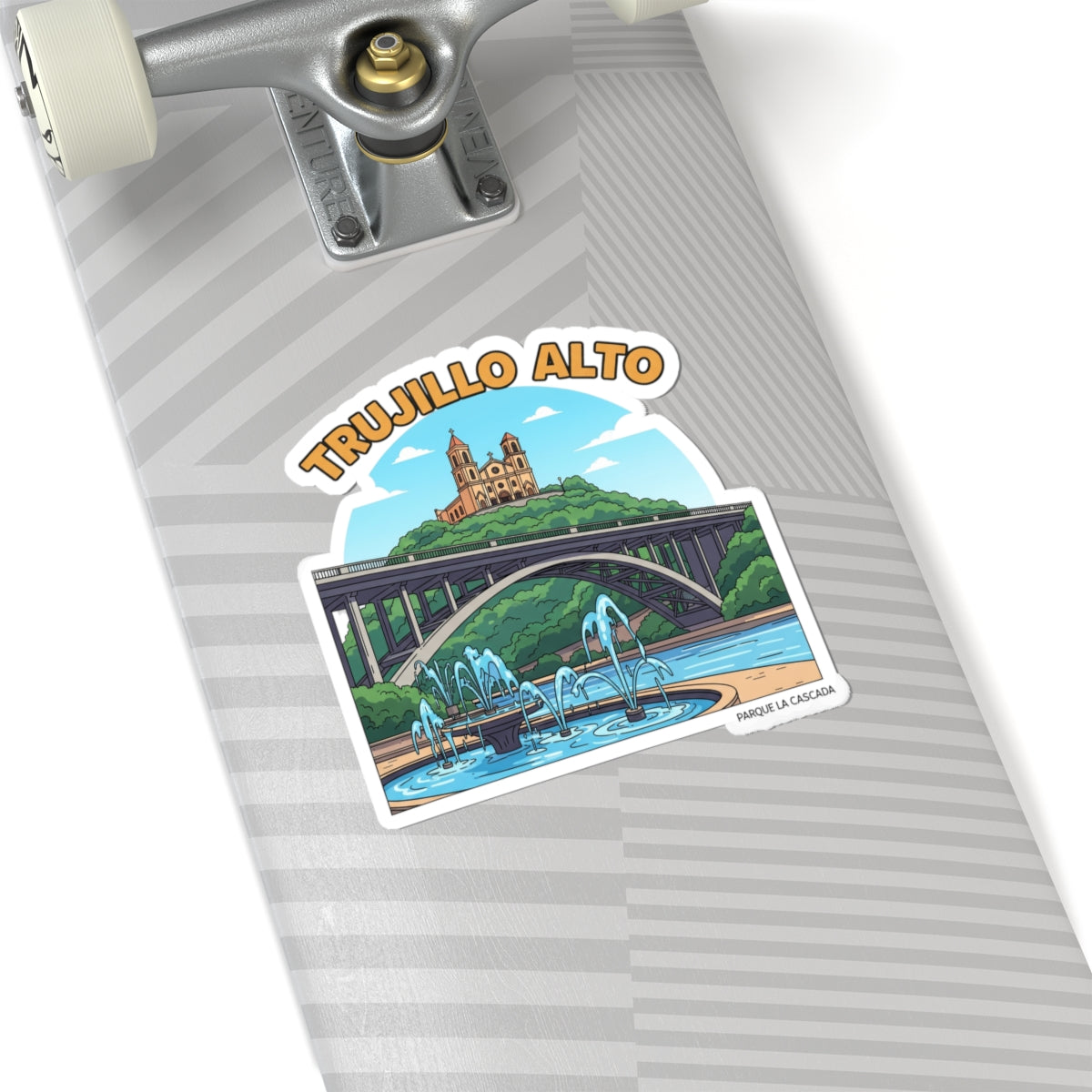 Trujillo Alto Kiss-Cut Stickers