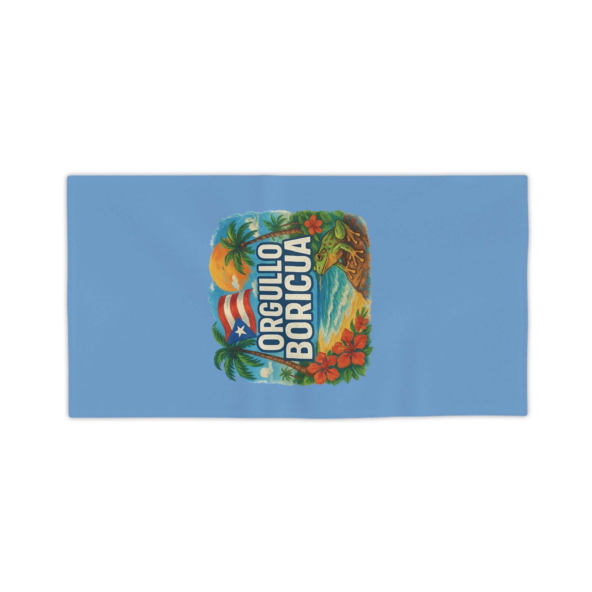 Proud Boricua Beach Towels, Tropical Pool Towels, Summer Vibes Terry Cloth, Puerto Rican Gifts, Beach Accessories