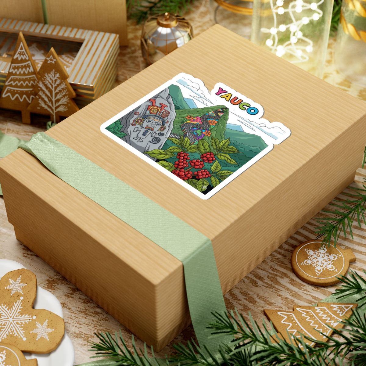 Yauco Kiss-Cut Stickers