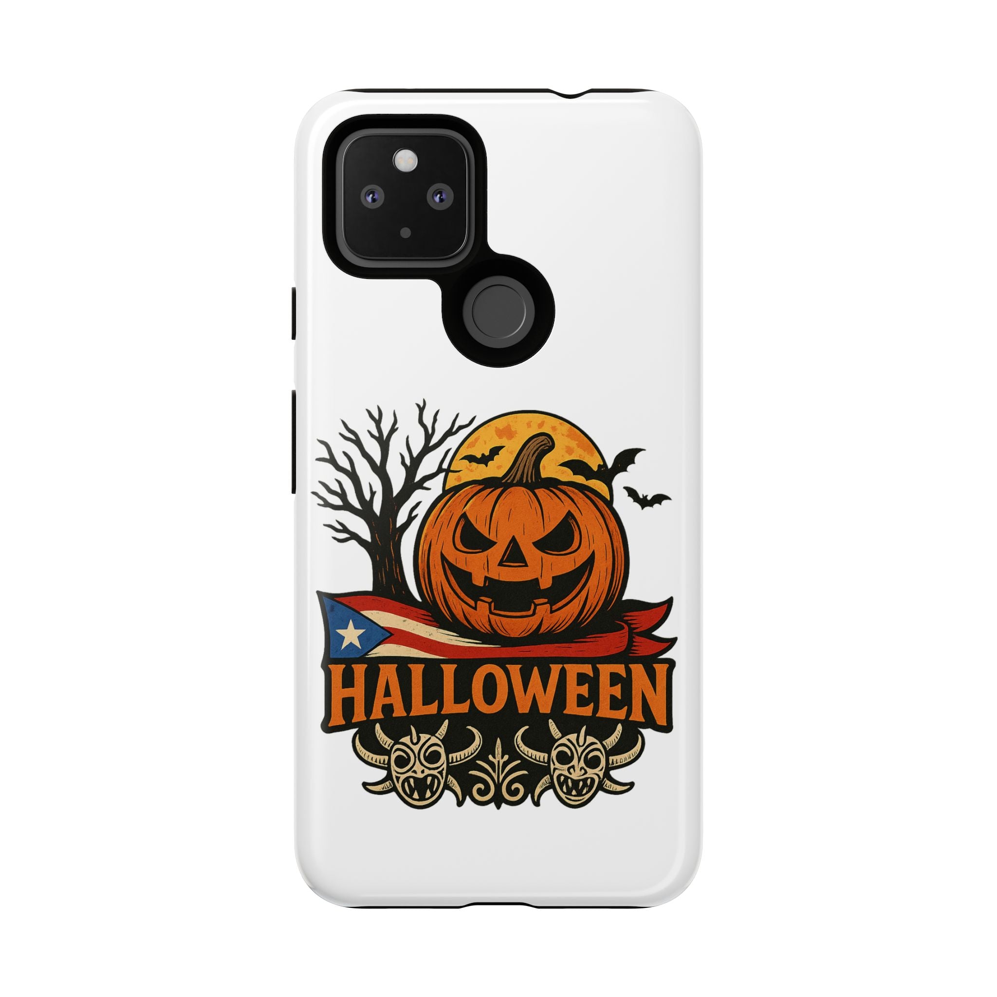 Halloween Phone Case, Tough Phone Case, Spooky Seasonal Cover, Fall Decor Accessory, Trick or Treat Gift, Halloween Celebration