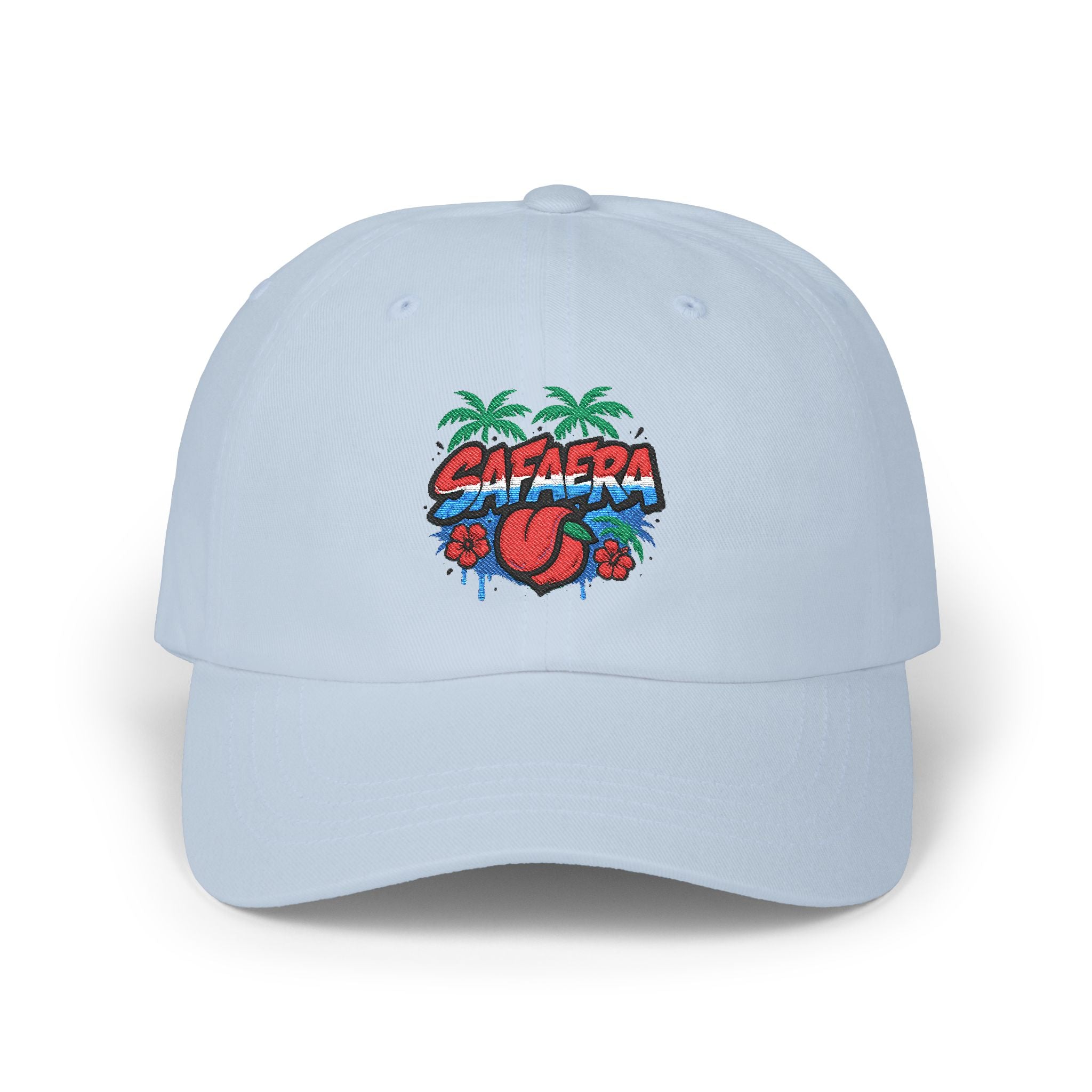Tropical Vibes Dad Cap - Casual Summer Hat, Perfect Gift for Dads, Outdoor Activities, Beach Days, Vacation Must-Have, Adjustable Style