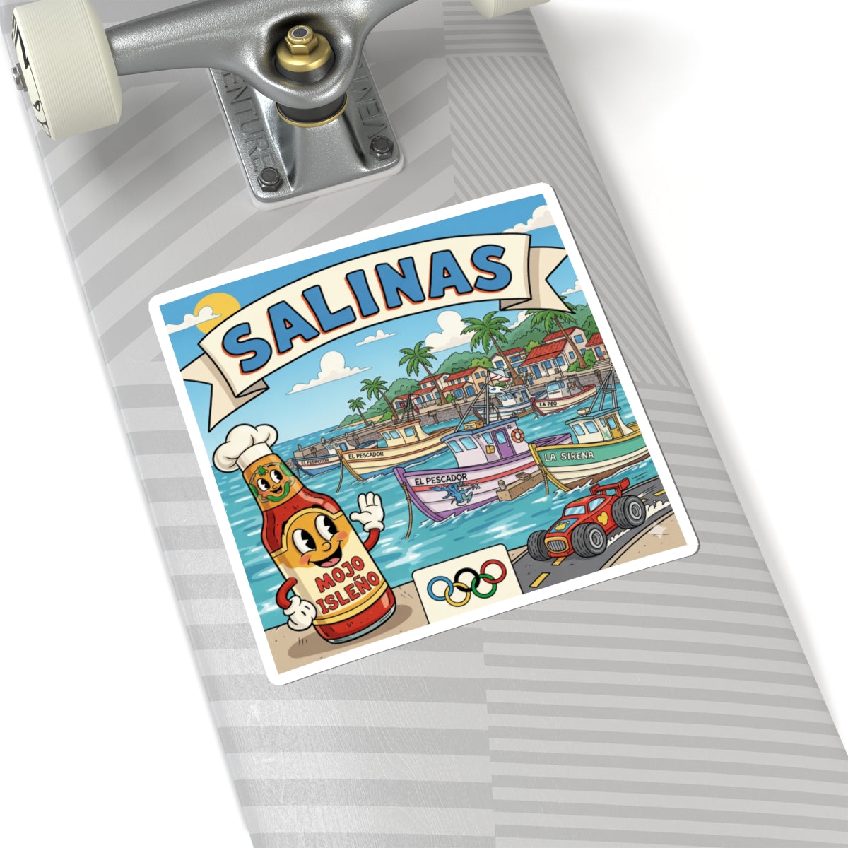 Salinas Kiss-Cut Stickers