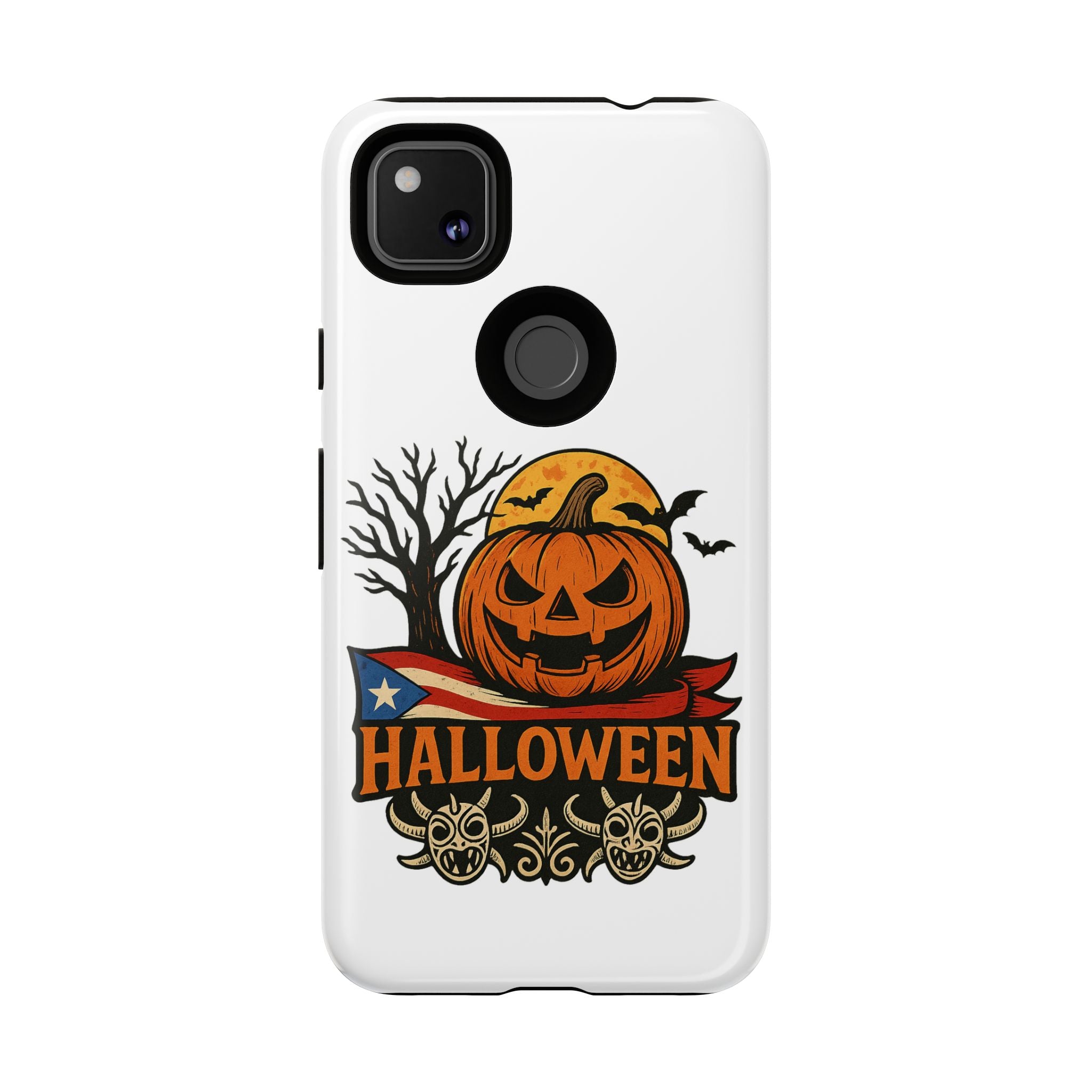 Halloween Phone Case, Tough Phone Case, Spooky Seasonal Cover, Fall Decor Accessory, Trick or Treat Gift, Halloween Celebration