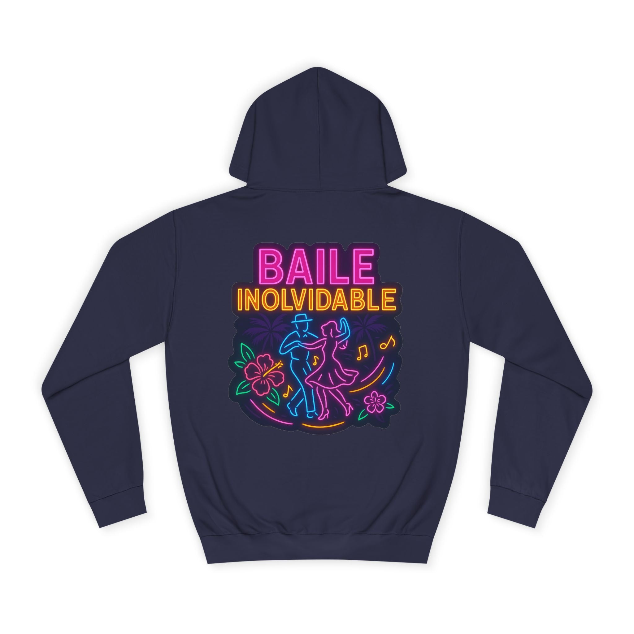 Vibrant Dance Hoodie - Unisex College Sweatshirt, Cozy Casual Wear, Perfect Gift for Dance Lovers, College Apparel, Baile Inolvidable