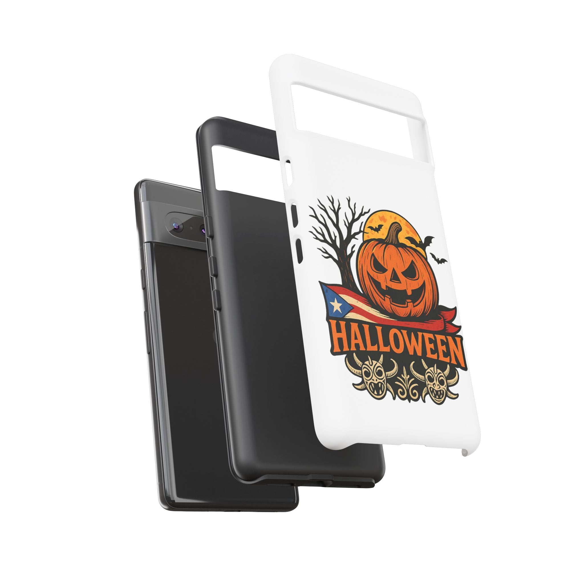 Halloween Phone Case, Tough Phone Case, Spooky Seasonal Cover, Fall Decor Accessory, Trick or Treat Gift, Halloween Celebration