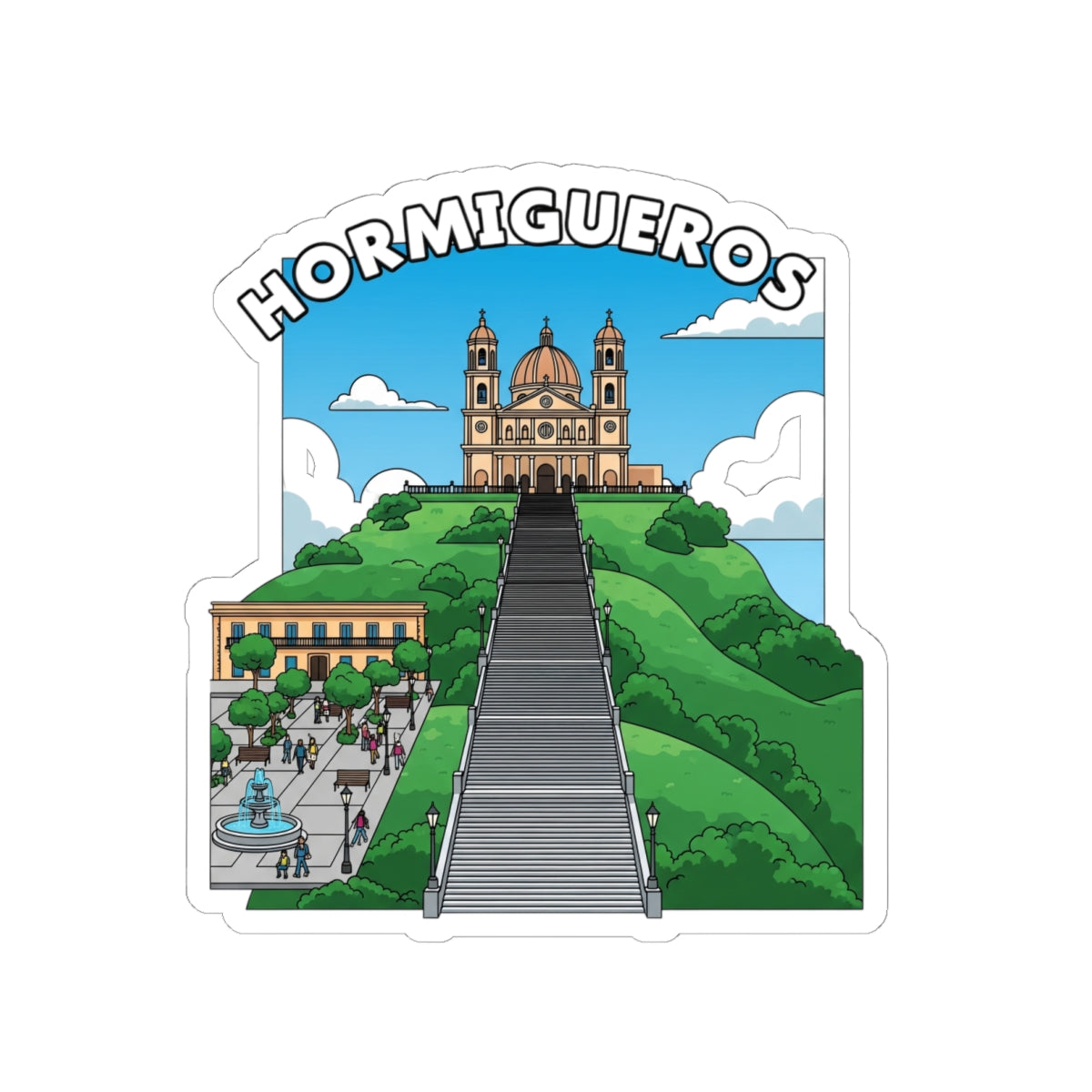 Hormigueros Kiss-Cut Stickers