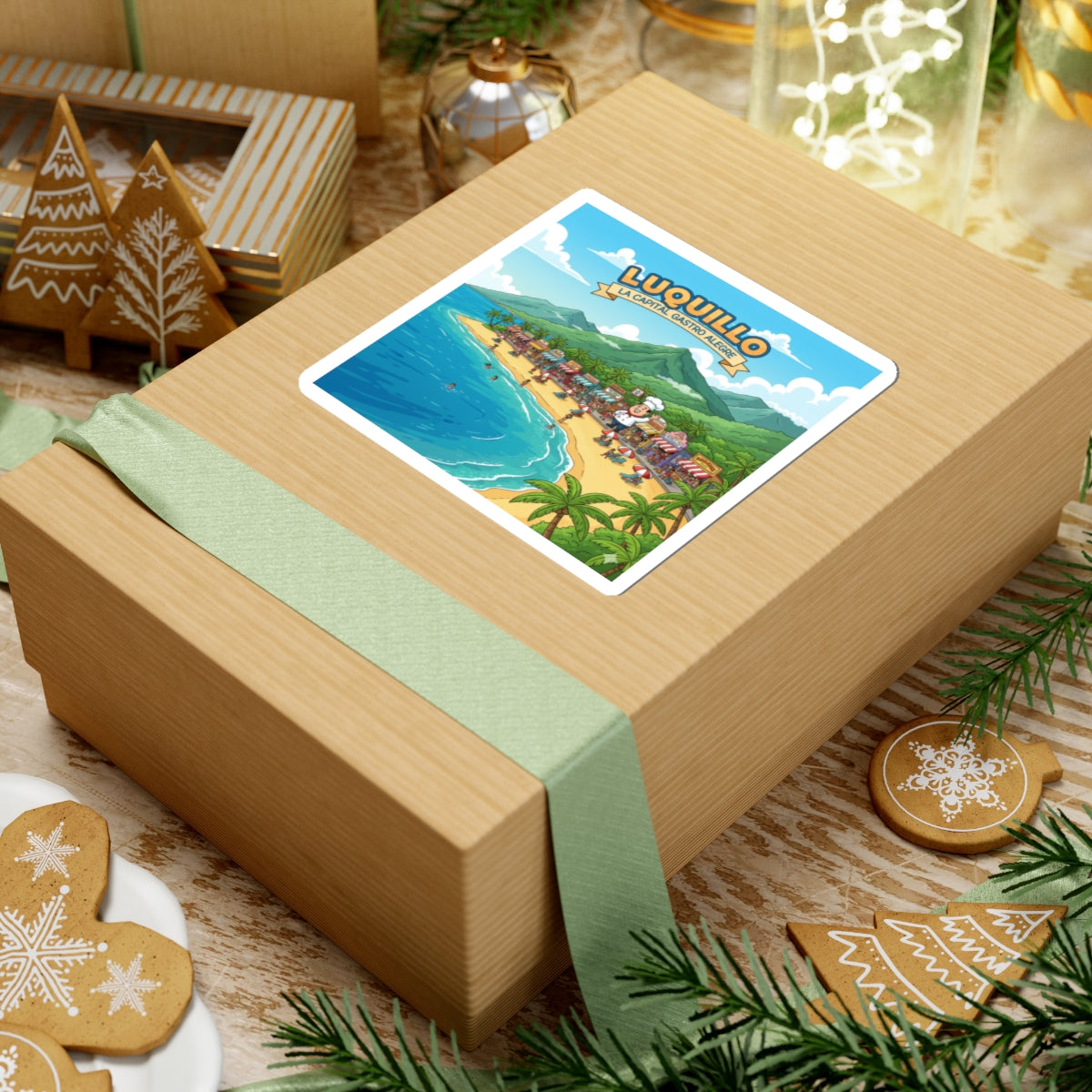 Luquillo Kiss-Cut Stickers