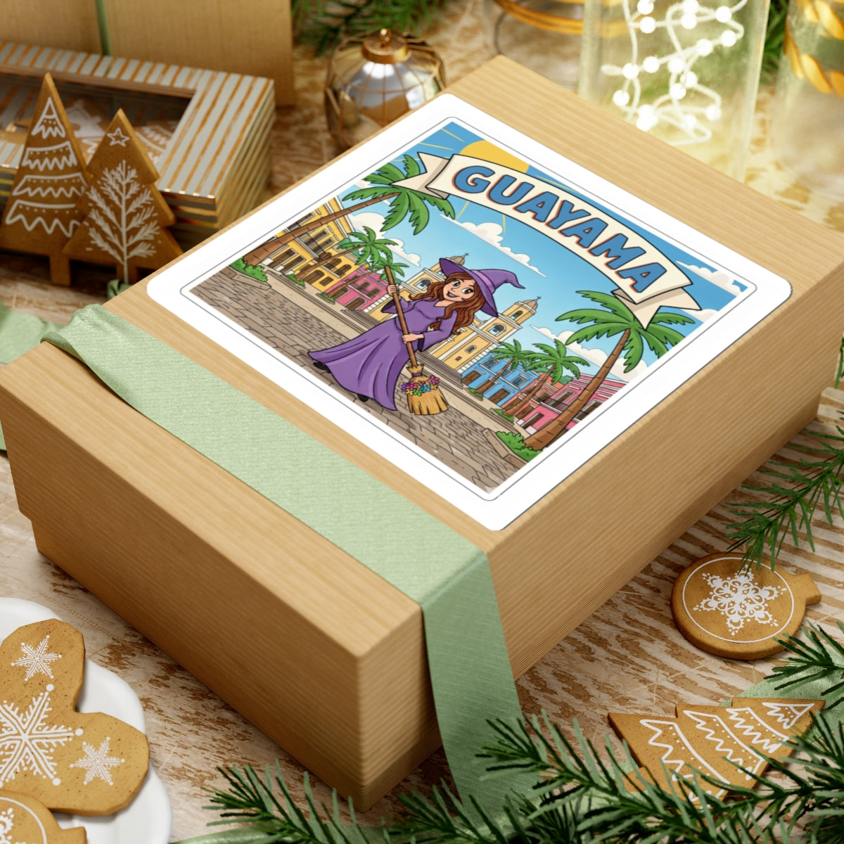 Guayama Kiss-Cut Stickers