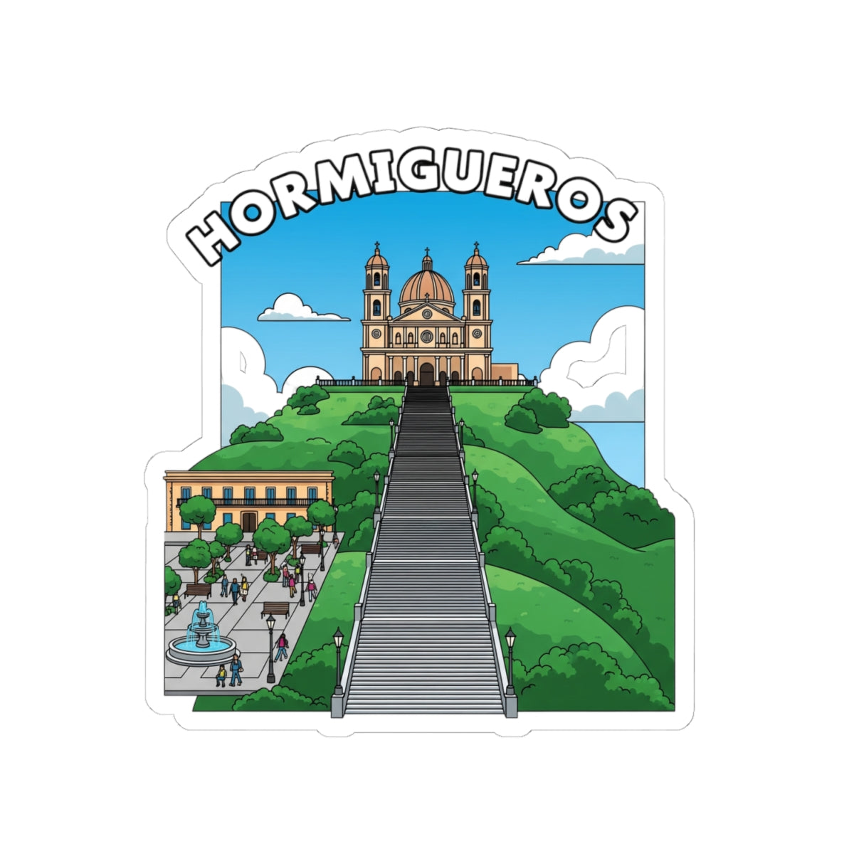 Hormigueros Kiss-Cut Stickers