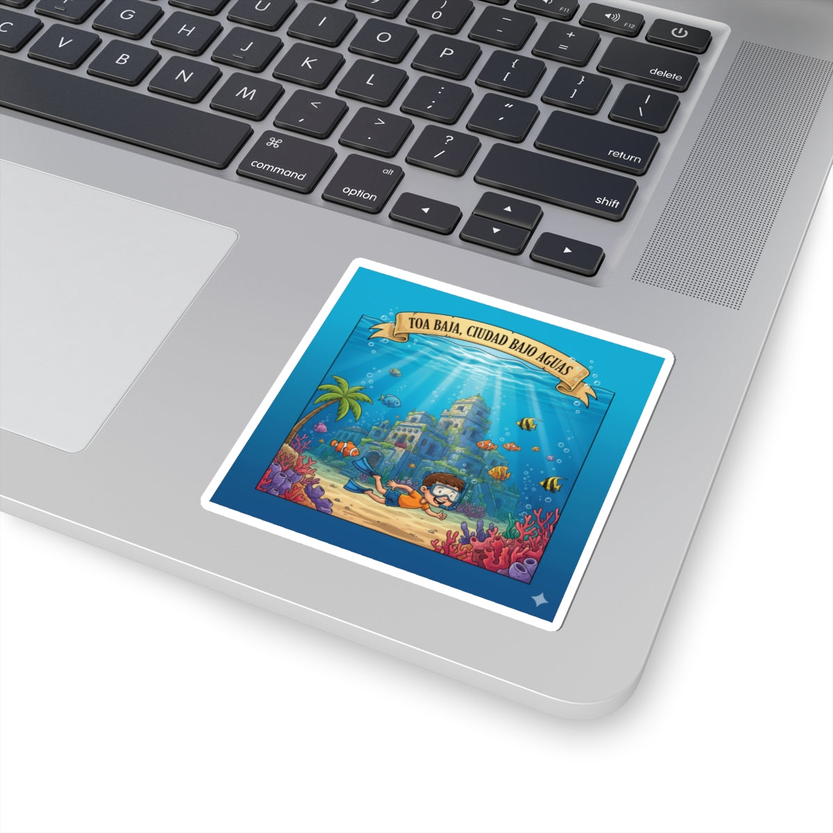 Toa Baja Kiss-Cut Stickers