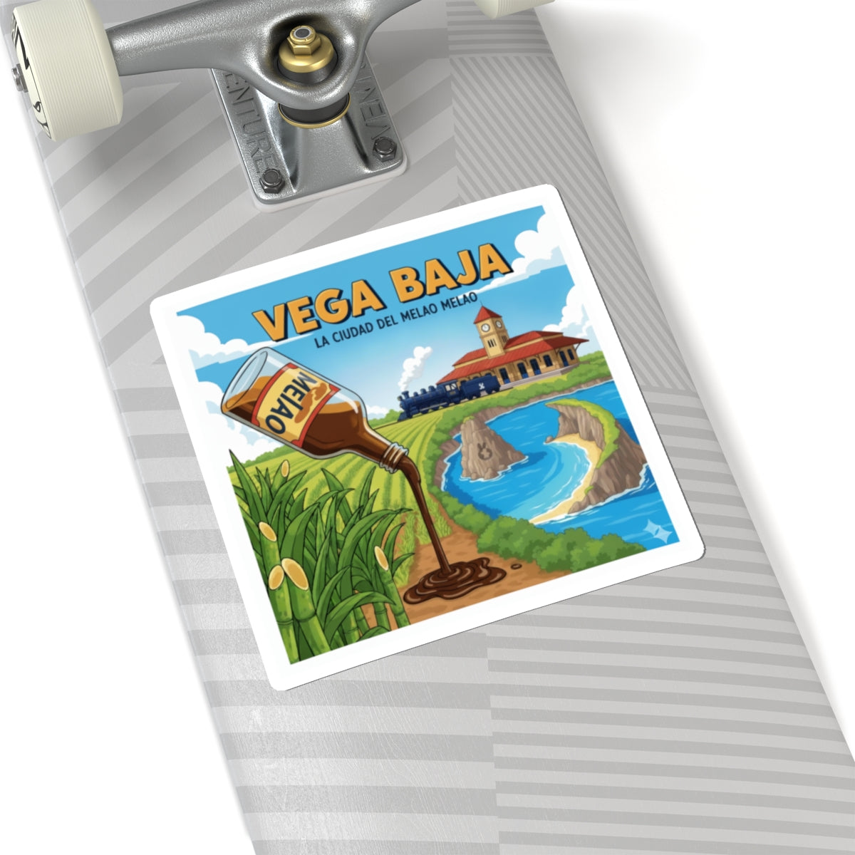 Vega Baja Kiss-Cut Stickers