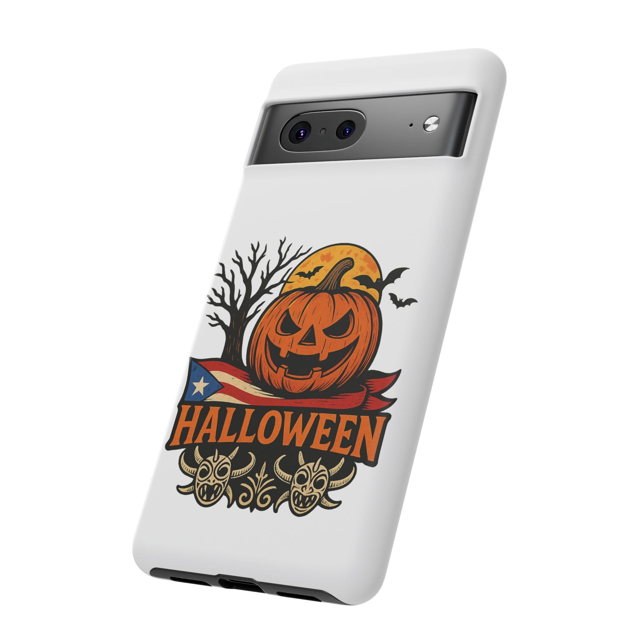 Halloween Phone Case, Tough Phone Case, Spooky Seasonal Cover, Fall Decor Accessory, Trick or Treat Gift, Halloween Celebration