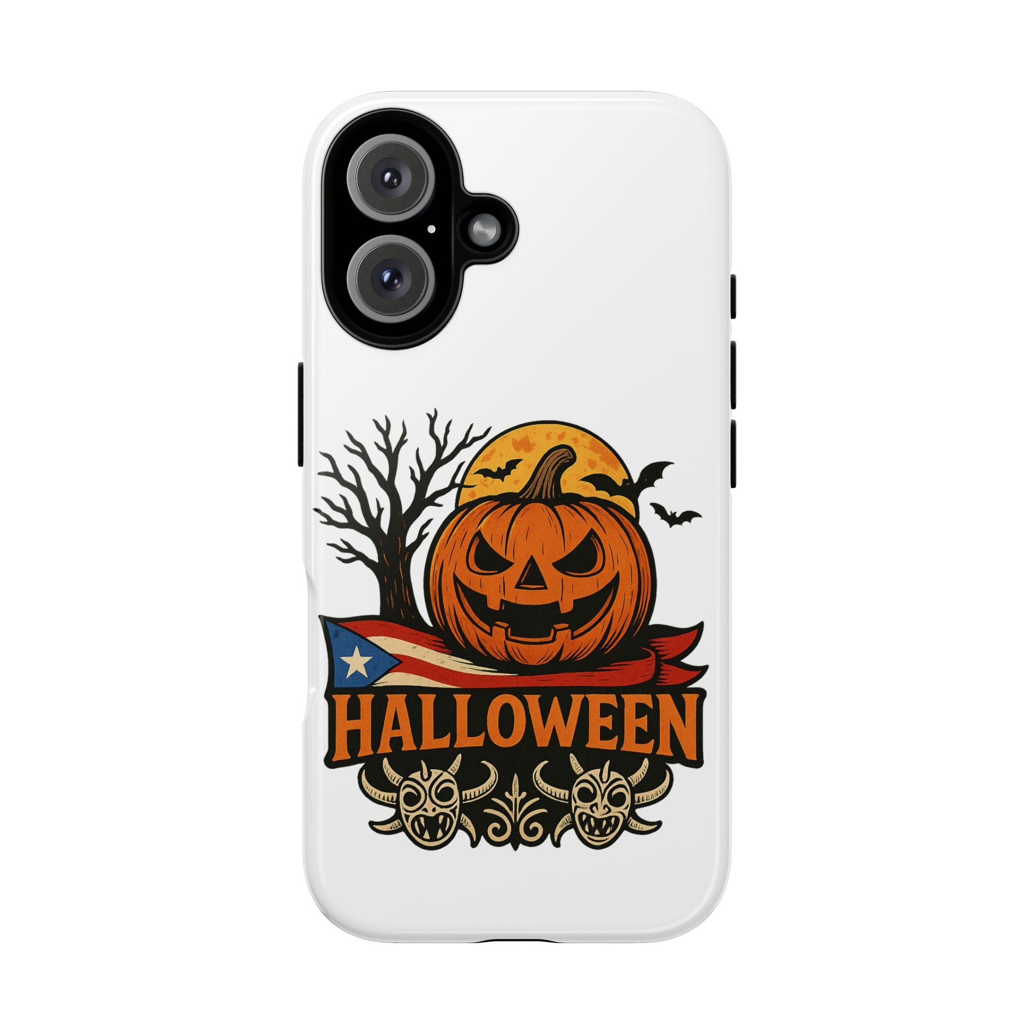 Halloween Phone Case, Tough Phone Case, Spooky Seasonal Cover, Fall Decor Accessory, Trick or Treat Gift, Halloween Celebration