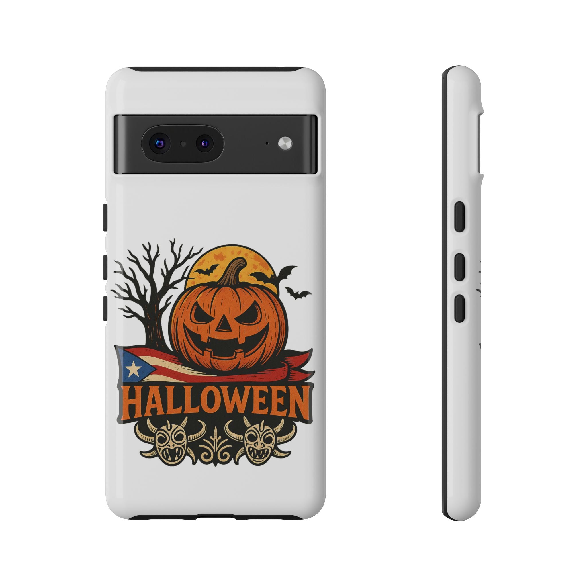 Halloween Phone Case, Tough Phone Case, Spooky Seasonal Cover, Fall Decor Accessory, Trick or Treat Gift, Halloween Celebration