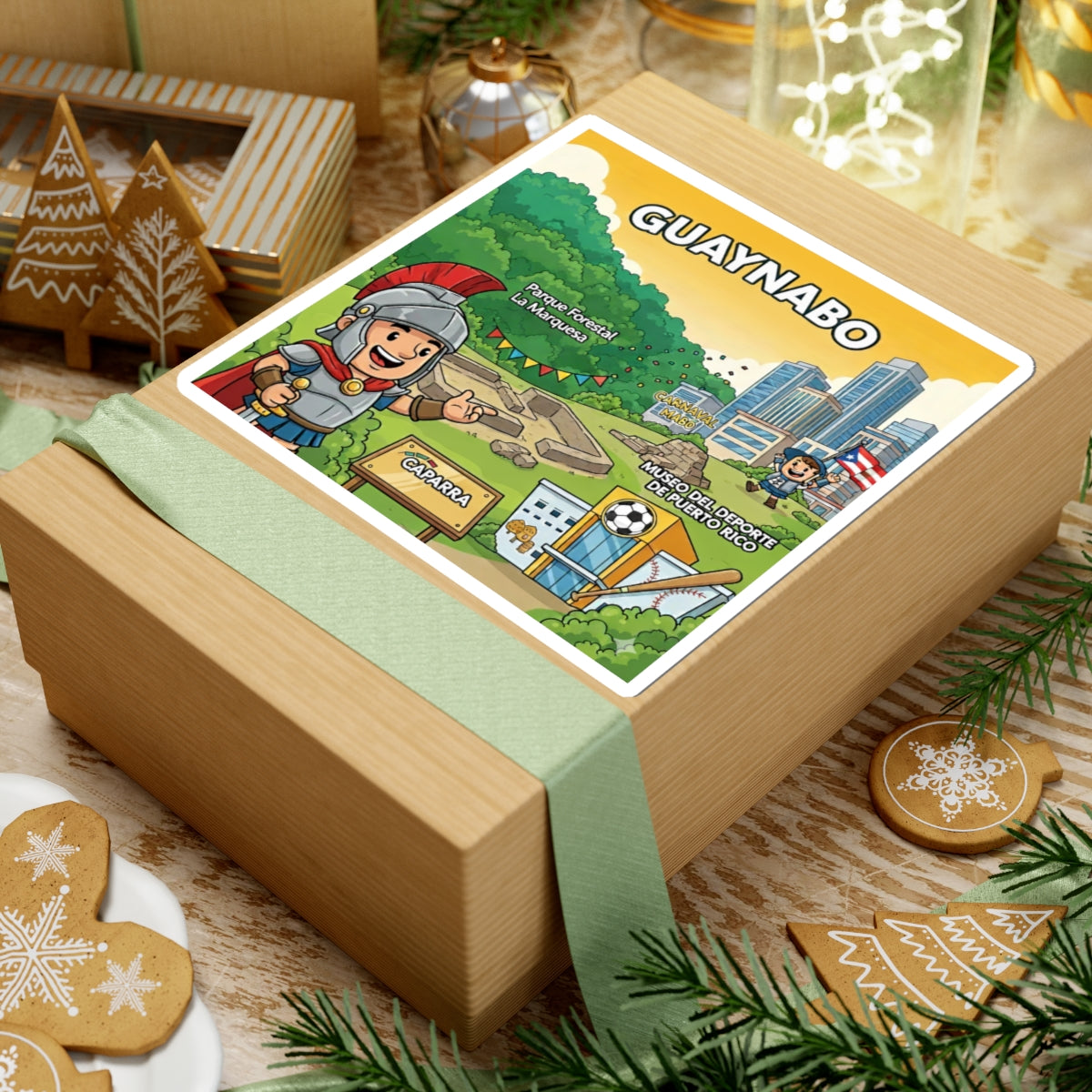 GUAYNABO Kiss-Cut Stickers