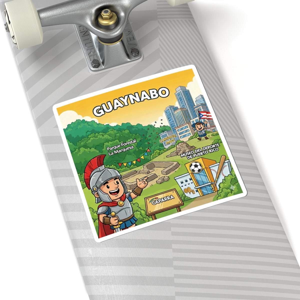 GUAYNABO Kiss-Cut Stickers