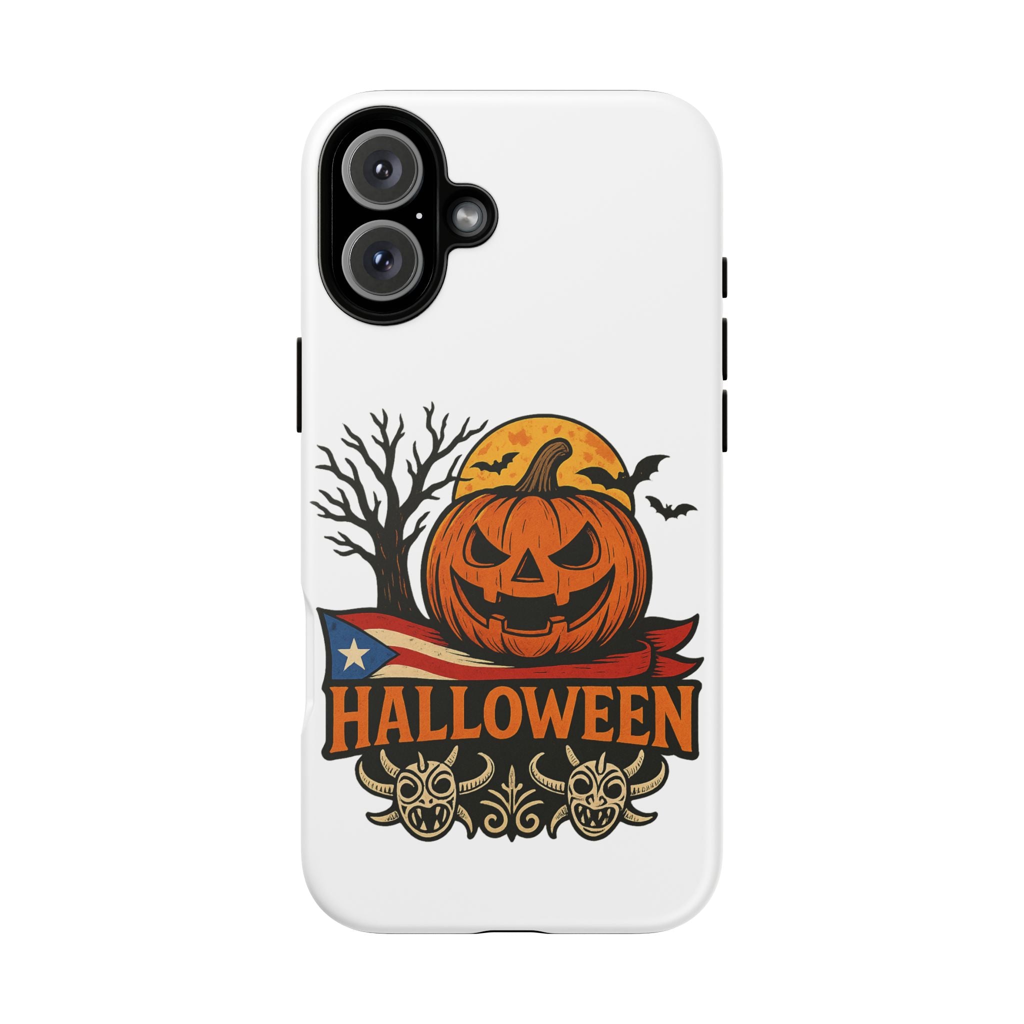 Halloween Phone Case, Tough Phone Case, Spooky Seasonal Cover, Fall Decor Accessory, Trick or Treat Gift, Halloween Celebration