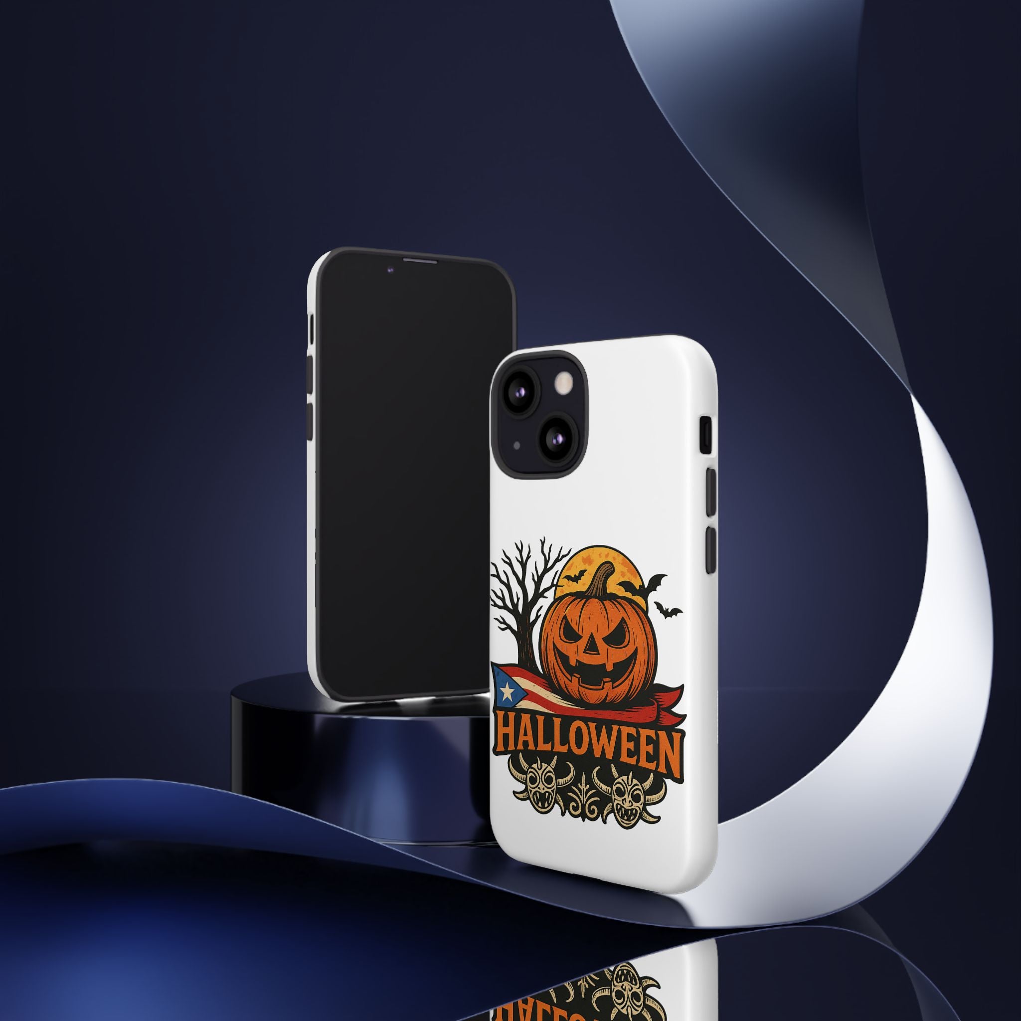 Halloween Phone Case, Tough Phone Case, Spooky Seasonal Cover, Fall Decor Accessory, Trick or Treat Gift, Halloween Celebration
