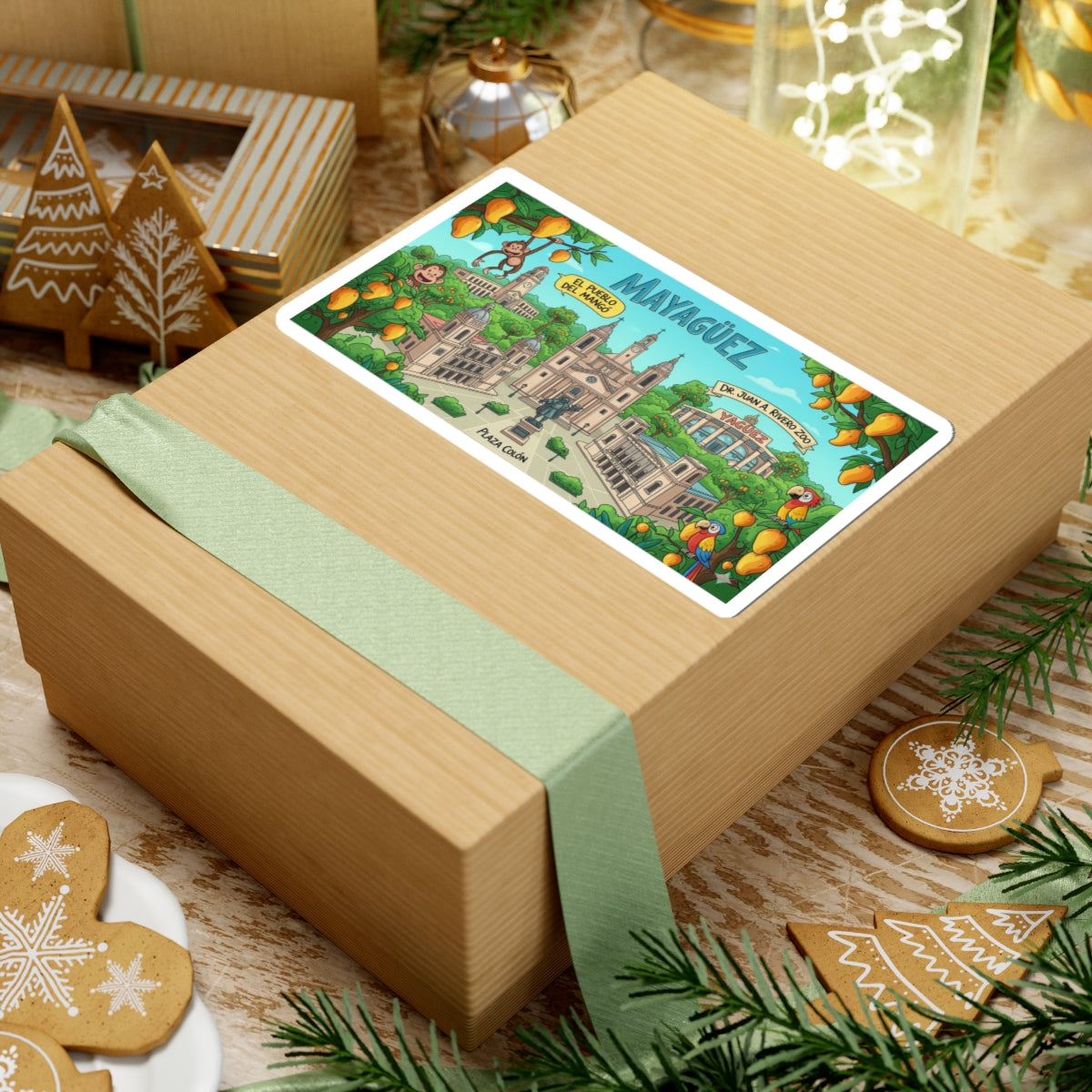 Mayagüez Kiss-Cut Stickers