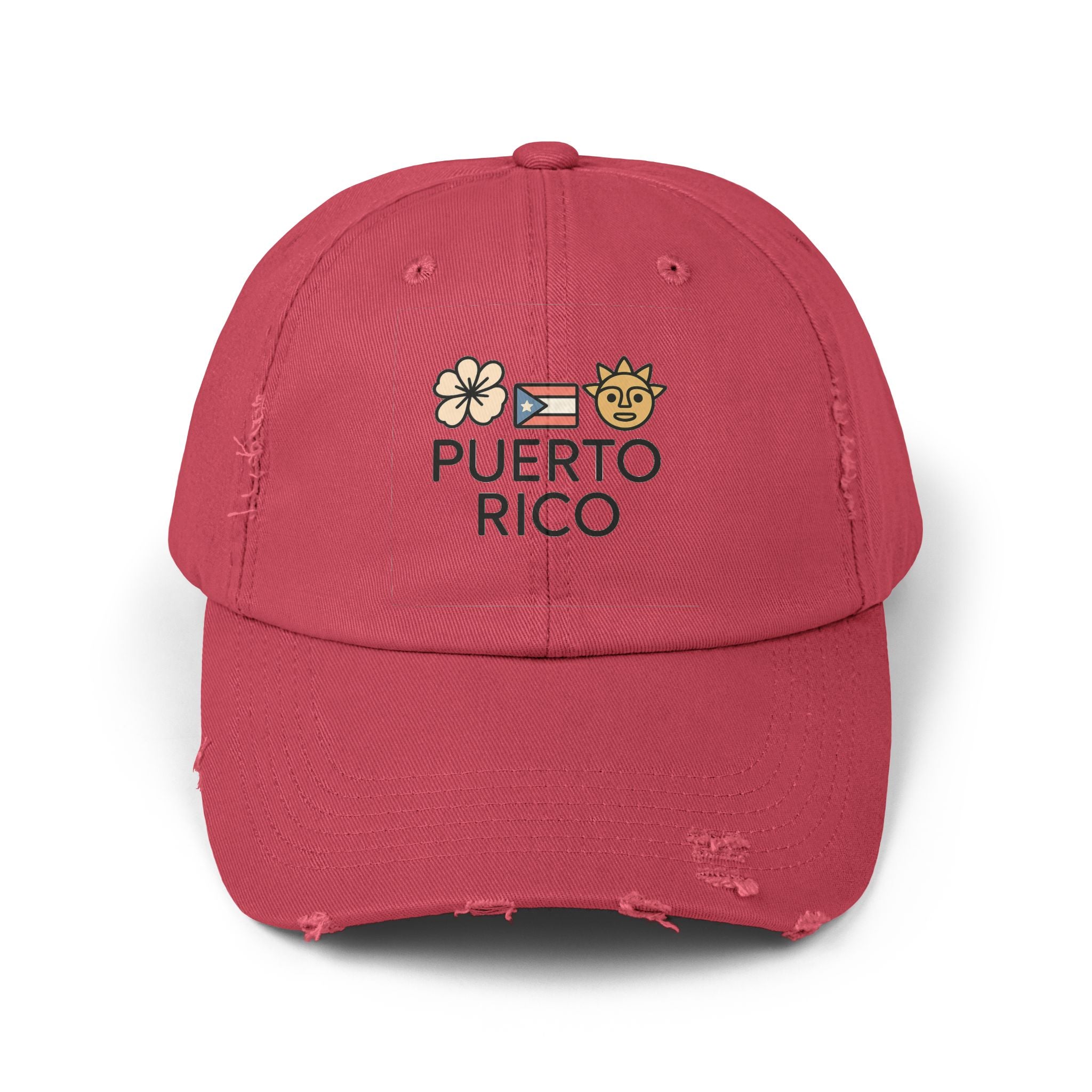 Puerto Rico Distressed Cap