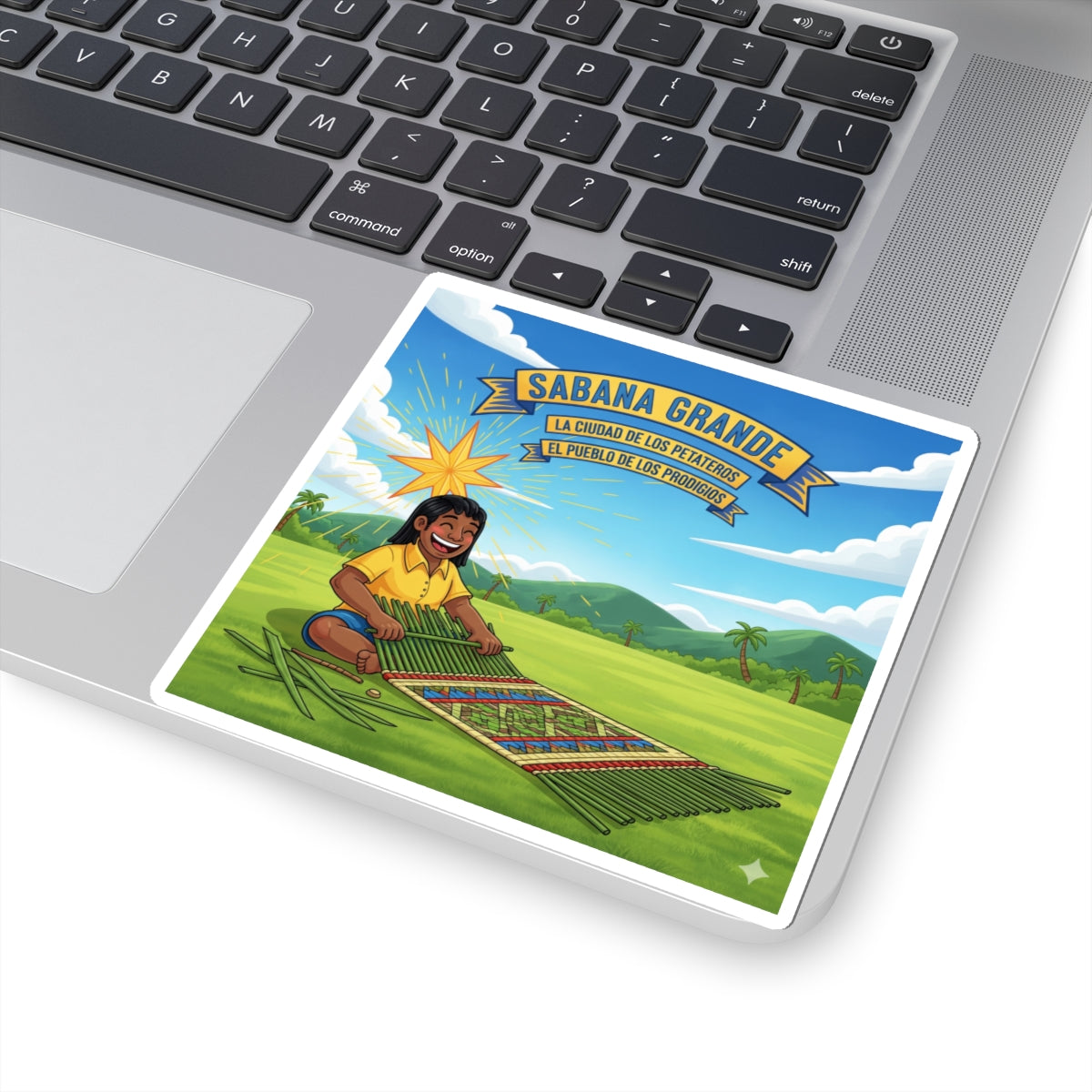 Sabana Grande Kiss-Cut Stickers