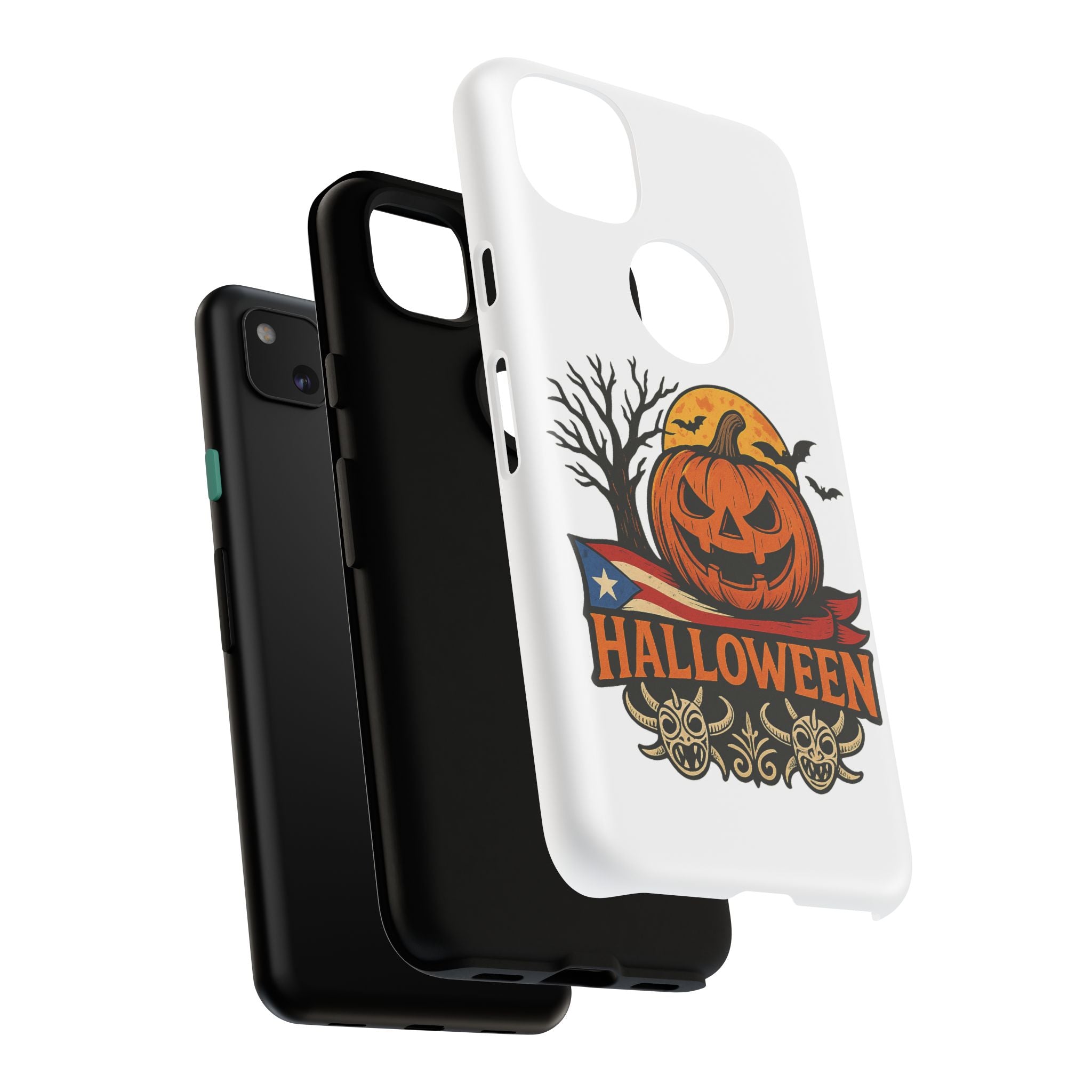 Halloween Phone Case, Tough Phone Case, Spooky Seasonal Cover, Fall Decor Accessory, Trick or Treat Gift, Halloween Celebration