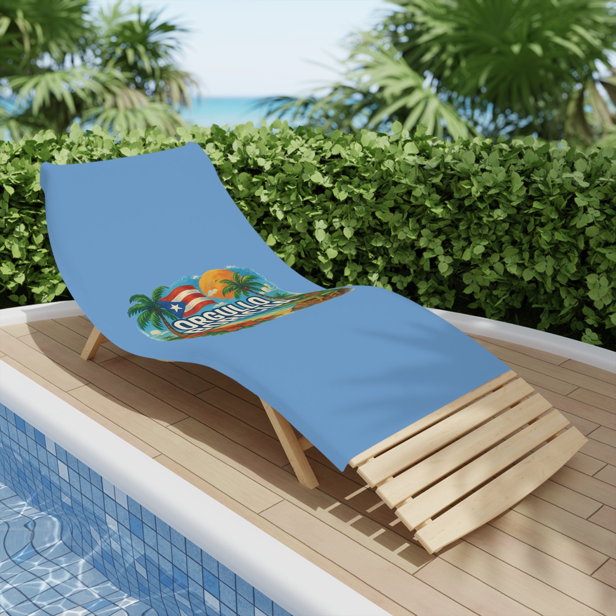 Proud Boricua Beach Towels, Tropical Pool Towels, Summer Vibes Terry Cloth, Puerto Rican Gifts, Beach Accessories