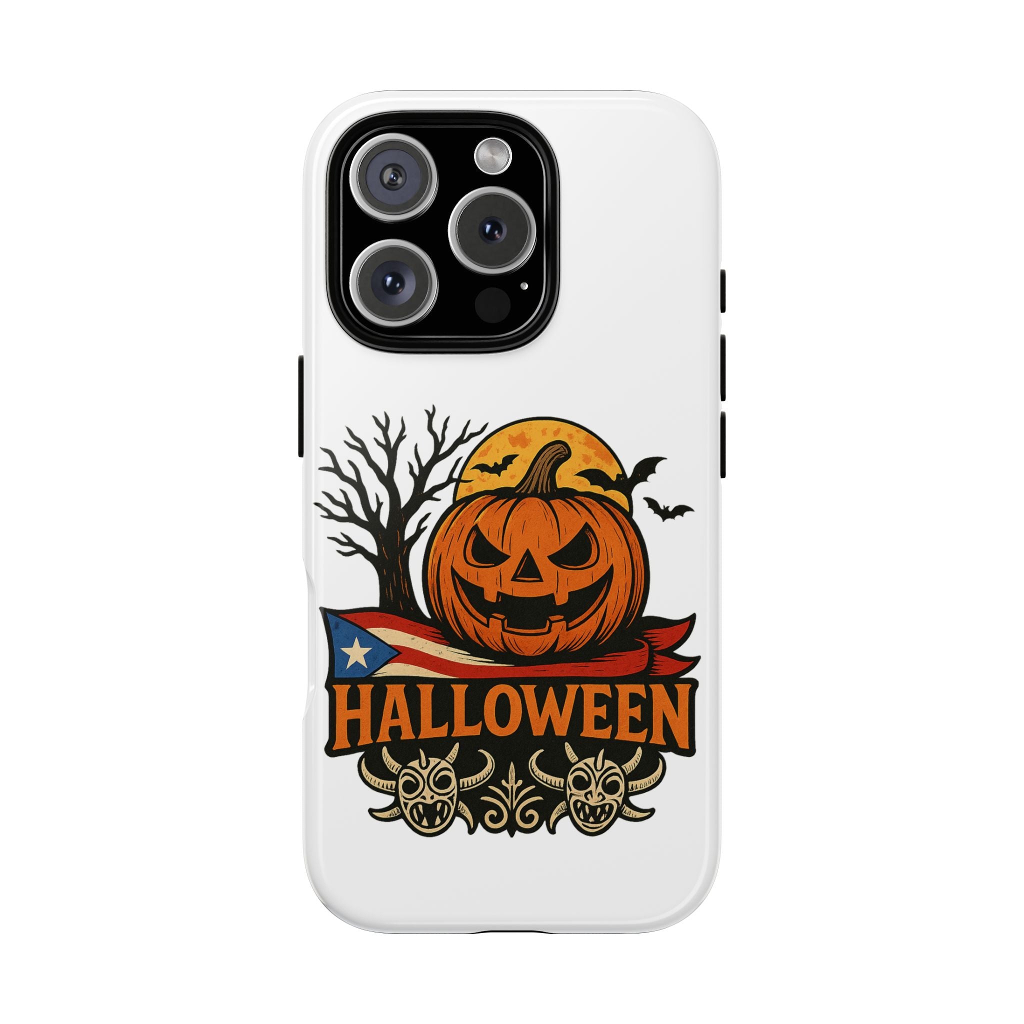 Halloween Phone Case, Tough Phone Case, Spooky Seasonal Cover, Fall Decor Accessory, Trick or Treat Gift, Halloween Celebration