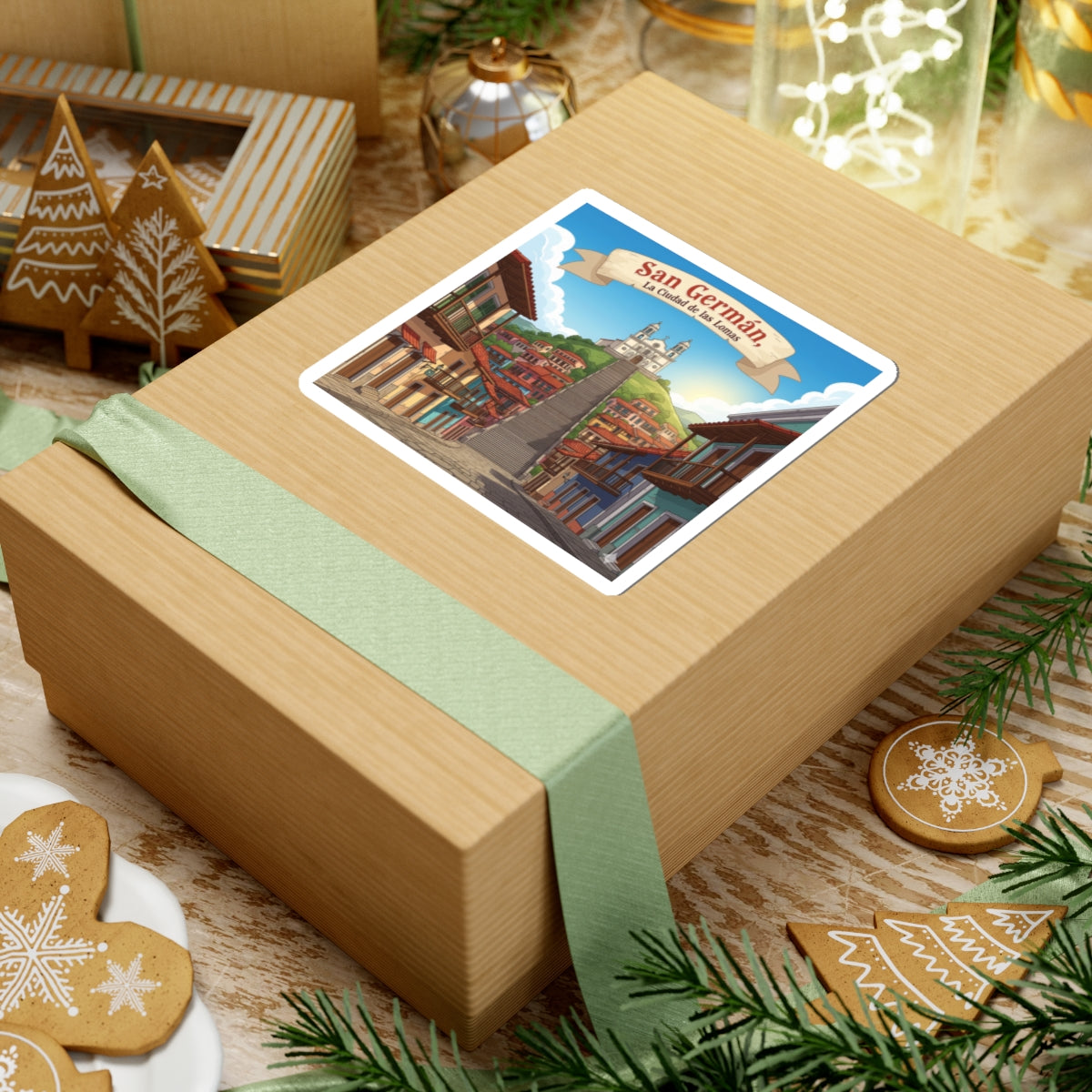 San Germán Kiss-Cut Stickers