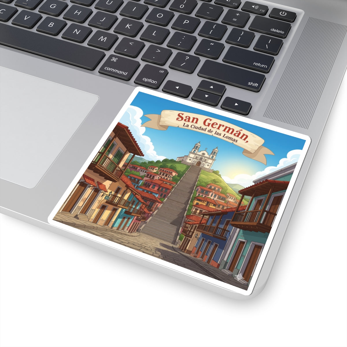 San Germán Kiss-Cut Stickers